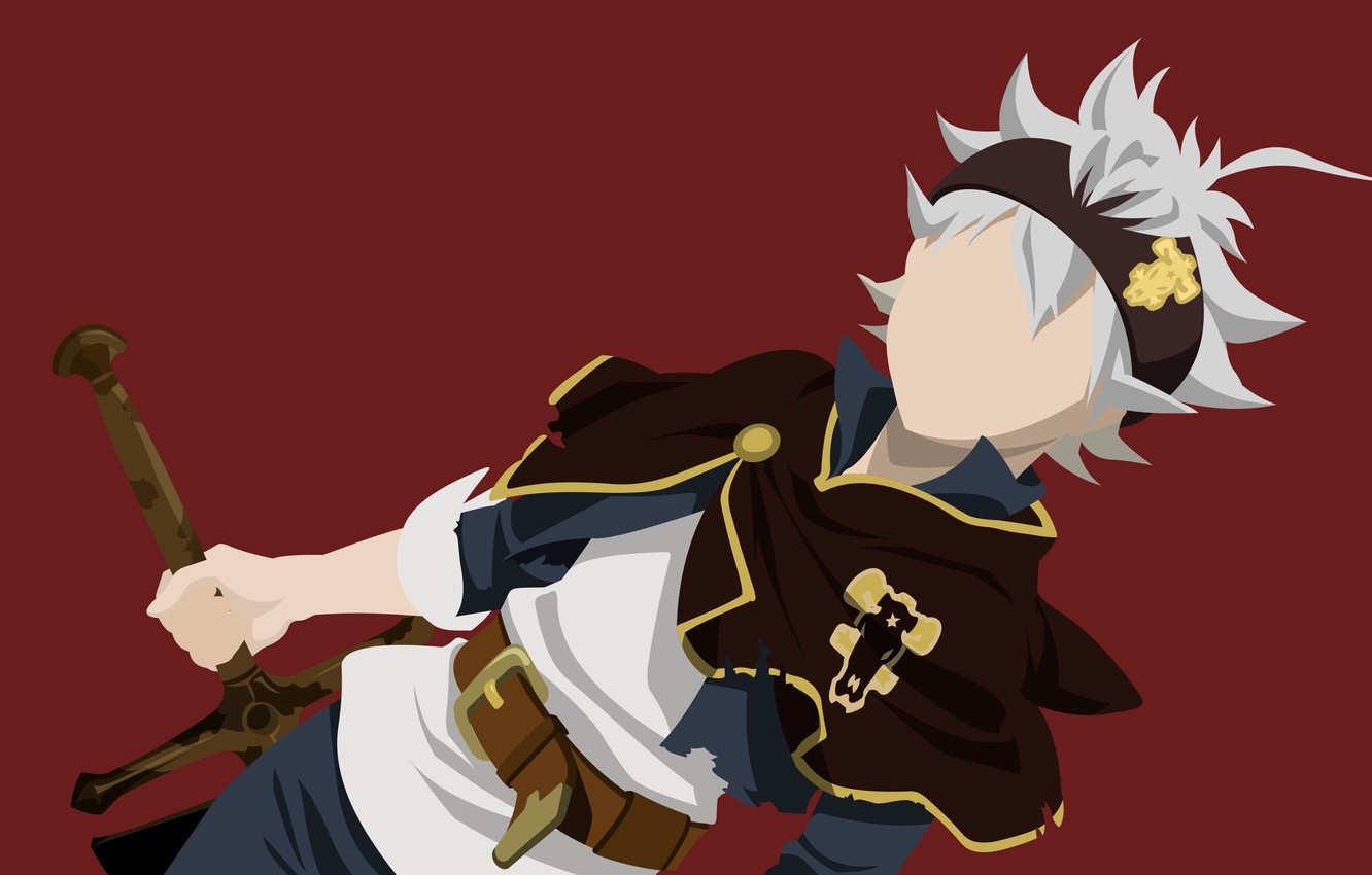 Photo Wallpaper Game, Anime, Bull, Manga, Strong, Japonse, - Black Clover Black Bulls Asta - HD Wallpaper 