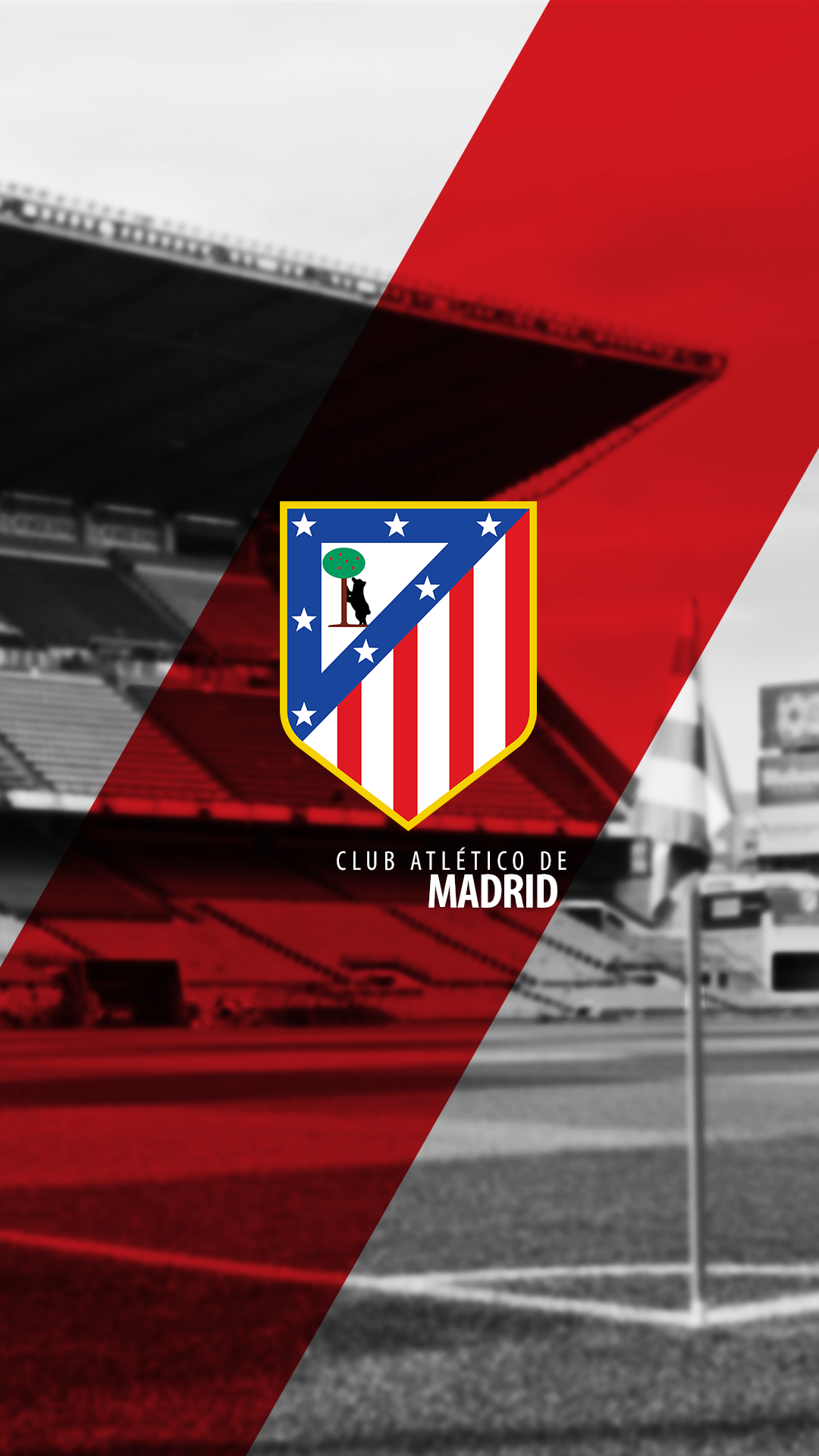 Atletico Madrid Wallpaper Iphone - HD Wallpaper 