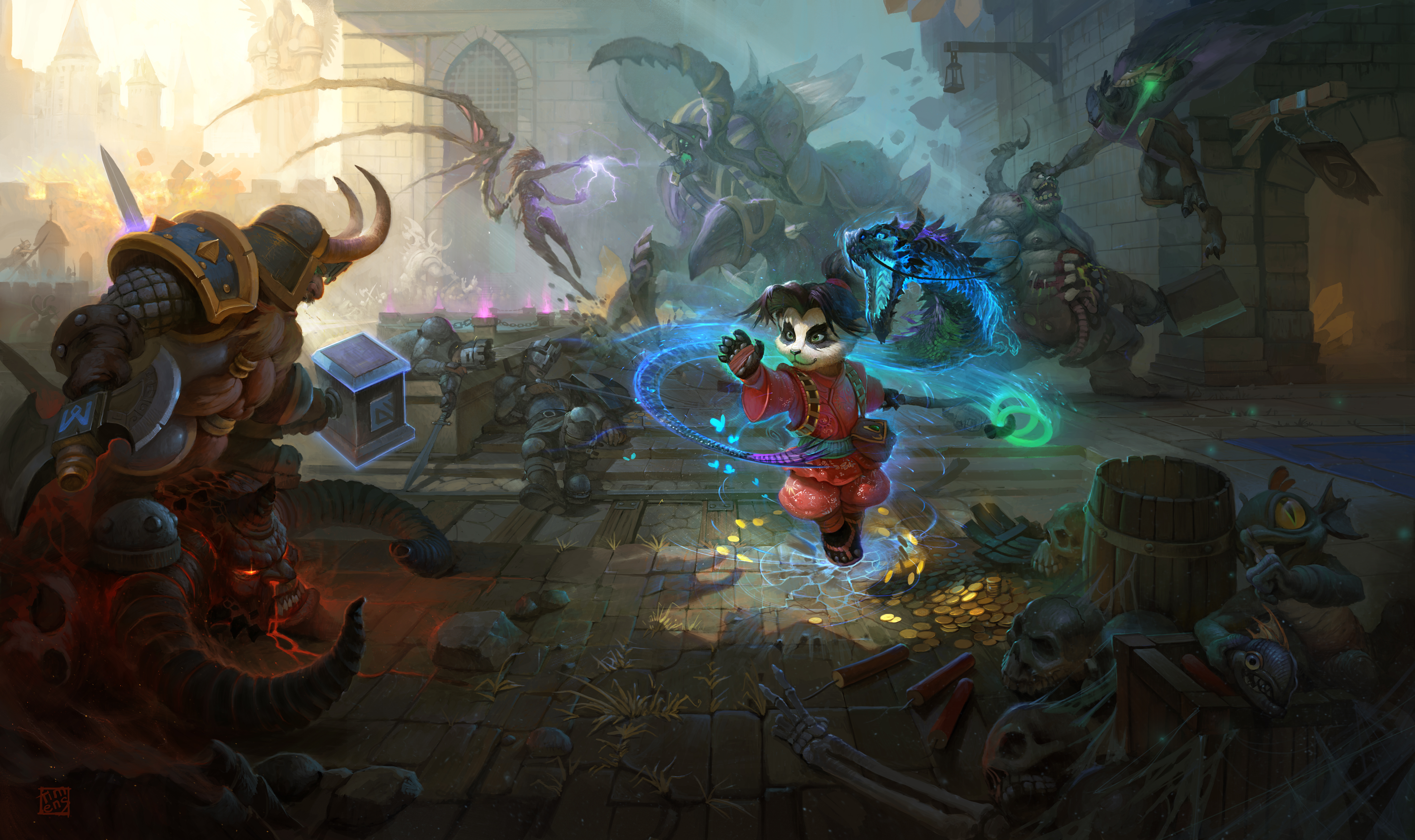 Heroes Of The Storm Desktop Background - HD Wallpaper 