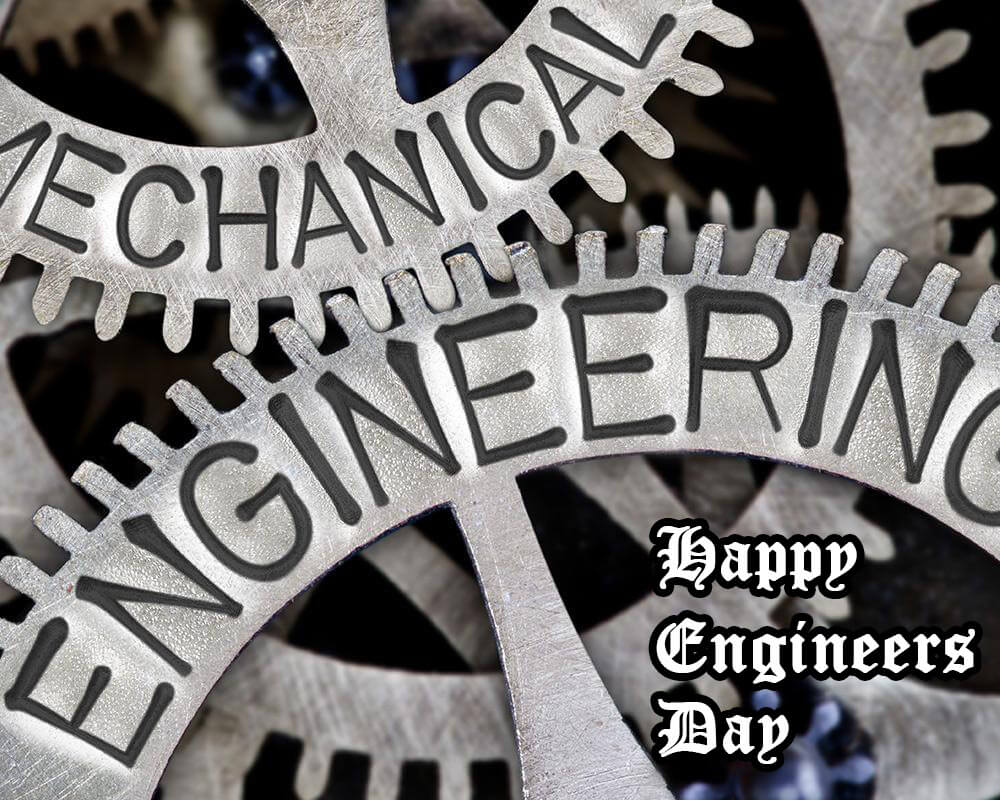 Happy Engineers Day Greetings Wishes Mechanical Engineering - Mechanical  Engineering Wallpaper Download - 1000x800 Wallpaper 