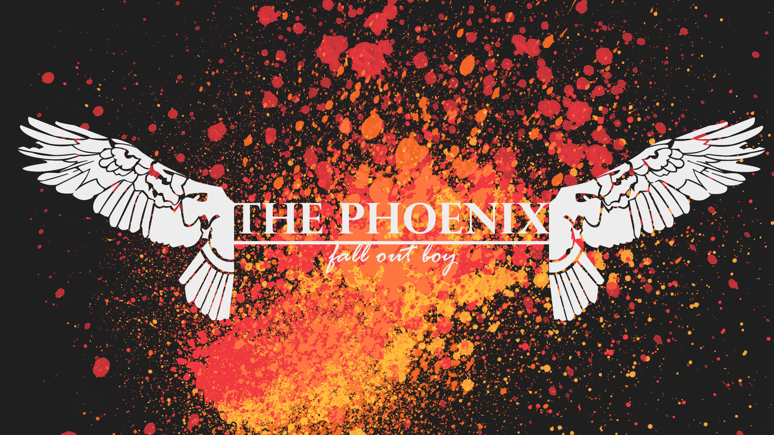 2560x1440, Thepatrickcunanan The Phoenix Fan Art By - Phoenix Fall Out Boy Album Art - HD Wallpaper 