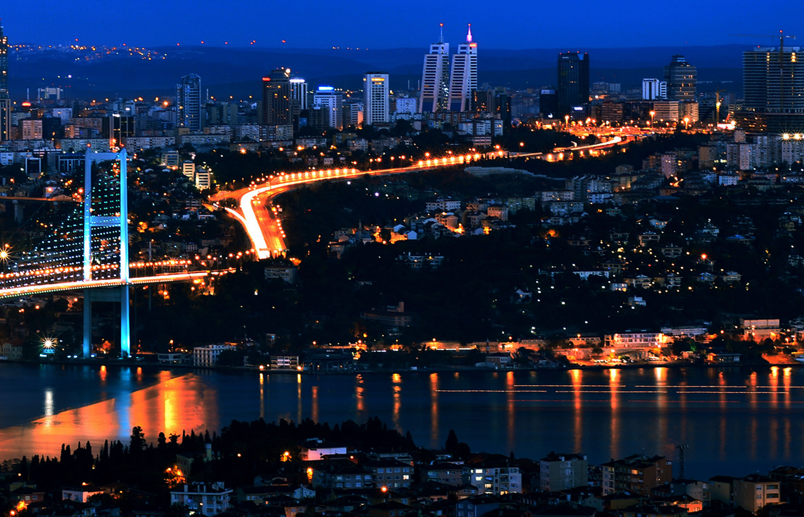 Istanbul 16,istanbul, Turkey, Hd, Wallpapers 2 - Bosphorus Bridge -  2800x1800 Wallpaper 