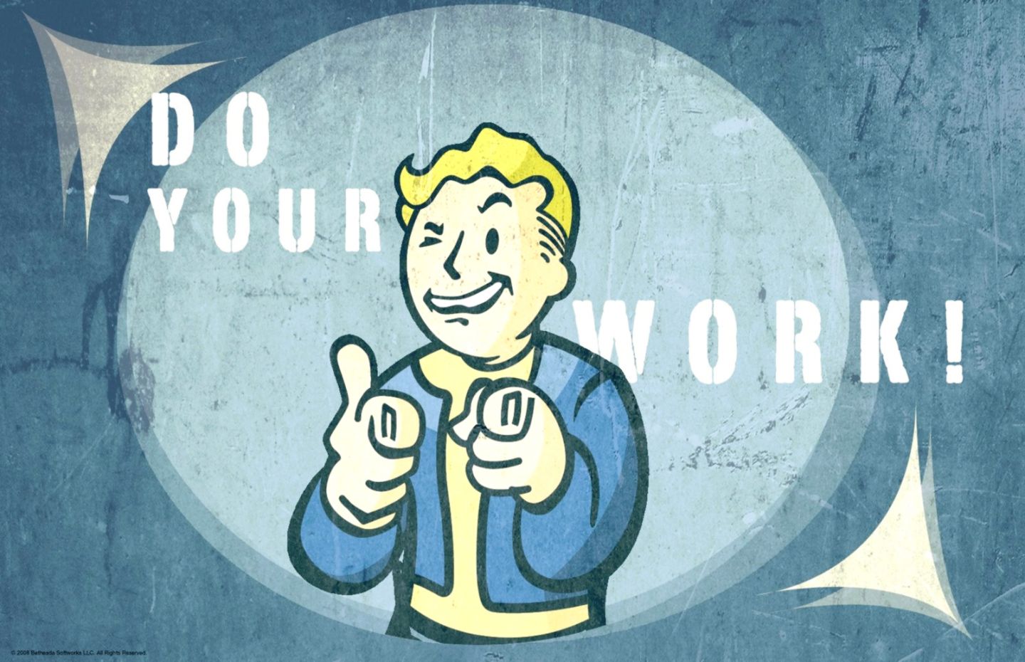 Fallout Pip Boy Fallout 3 Vault Boy Video Games Wallpaper - Vault Boy Hd - HD Wallpaper 