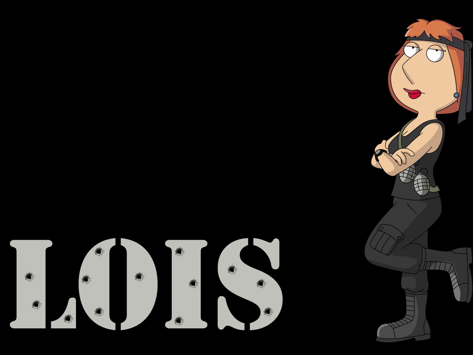 Battle Ready Lois Wallpaper - Lois Family Guy Wallpaper Iphone - HD Wallpaper 