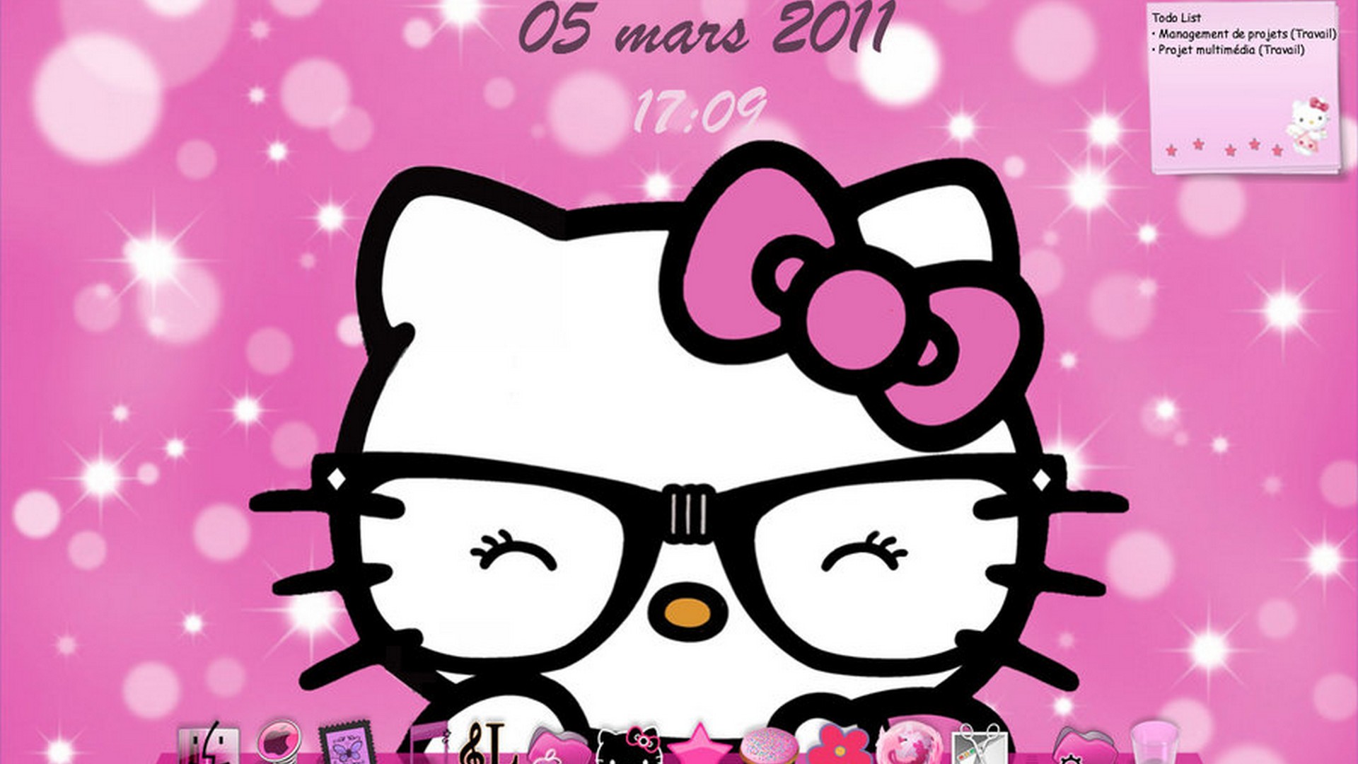 Hello Kitty Wallpaper For Desktop With Image Resolution - Hello Kitty  Desktop Wallpaper Hd - 1920x1080 Wallpaper 
