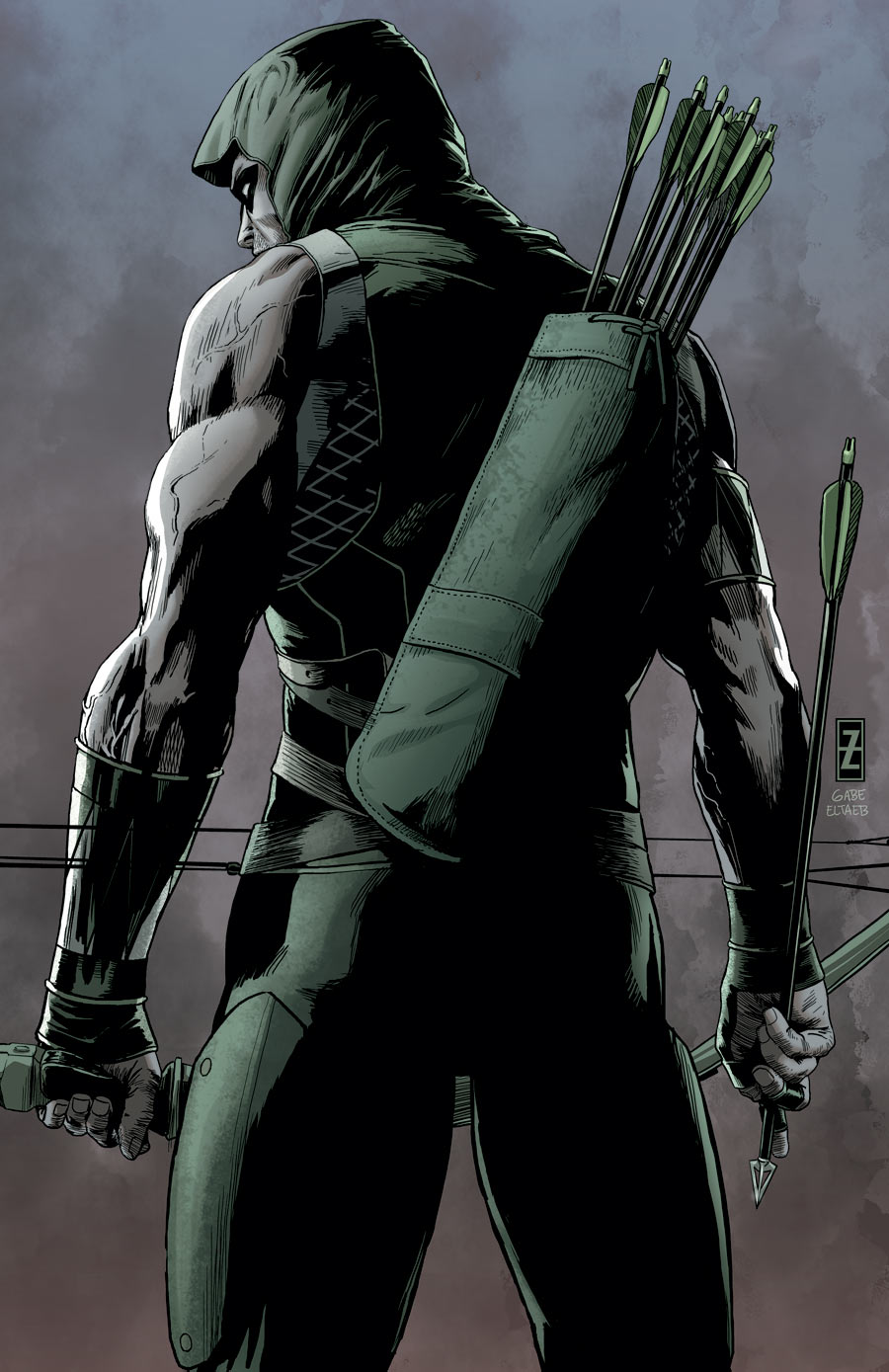 Green Arrow Comic Art - HD Wallpaper 