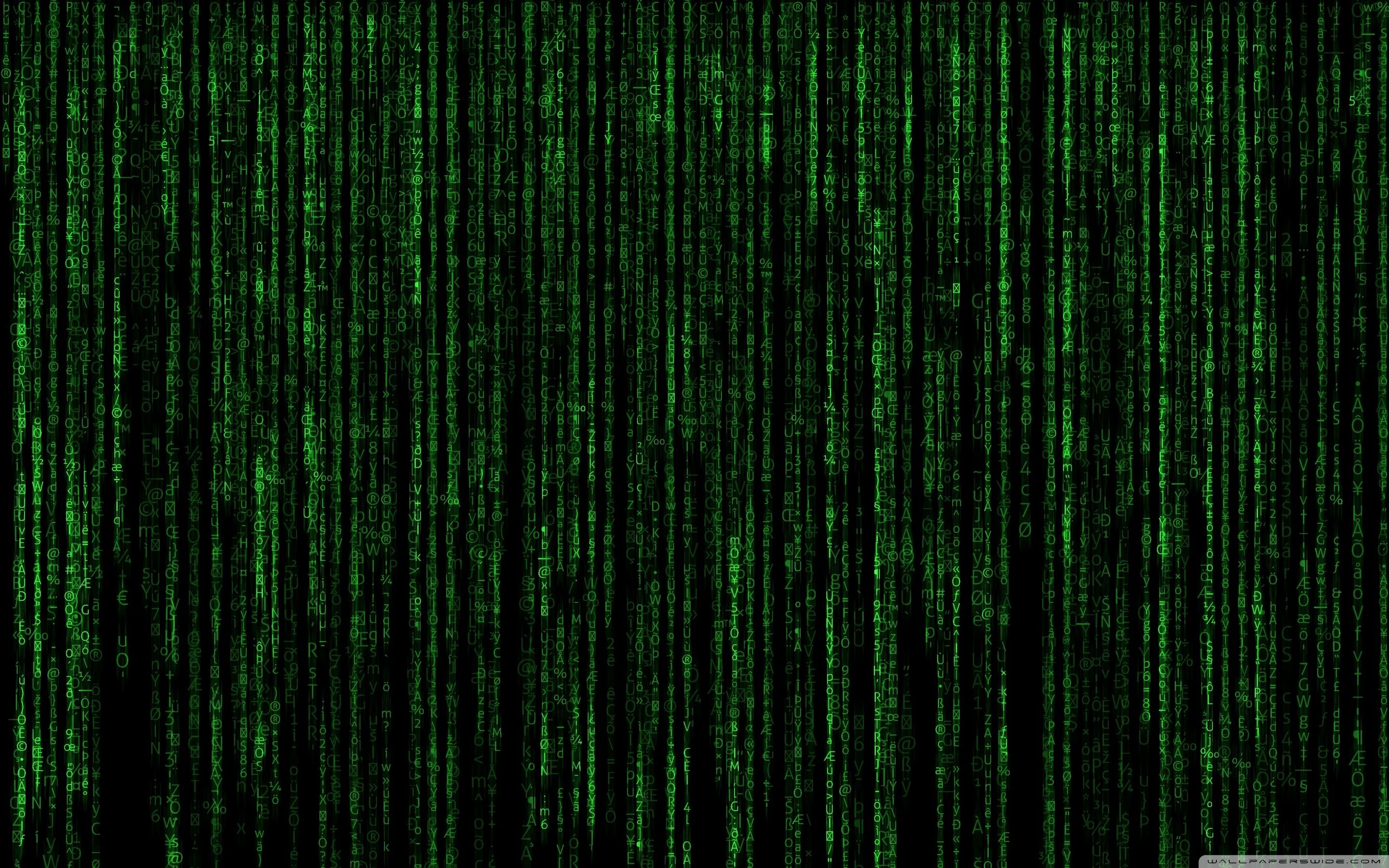 Matrix Code ❤ 4k Hd Desktop Wallpaper For 4k Ultra - 1920 X 1200 Matrix - HD Wallpaper 