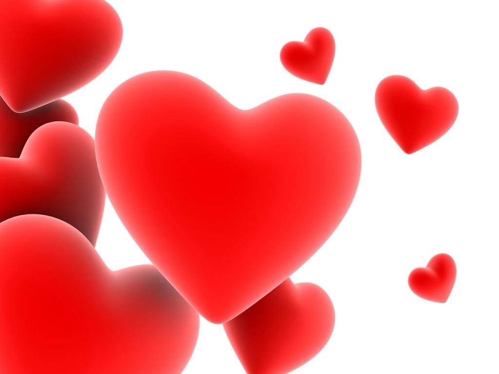Red Heart - HD Wallpaper 