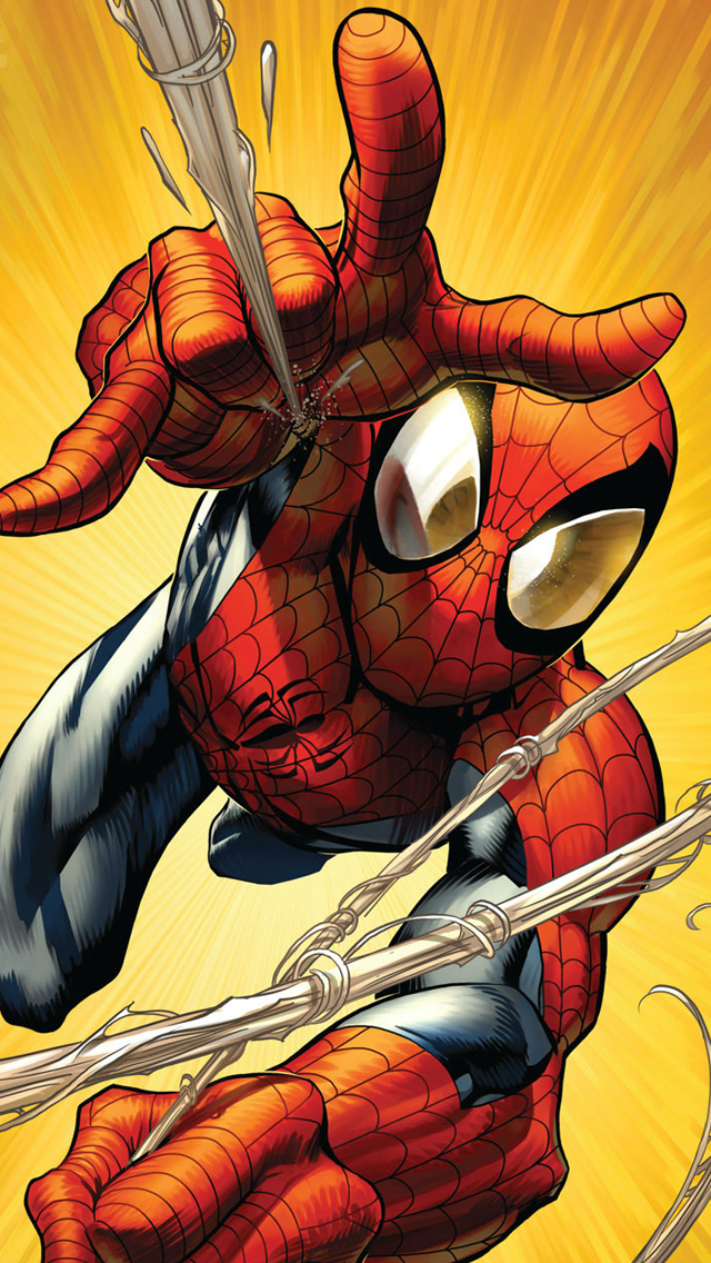Spiderman Comics Wallpaper Phone - HD Wallpaper 