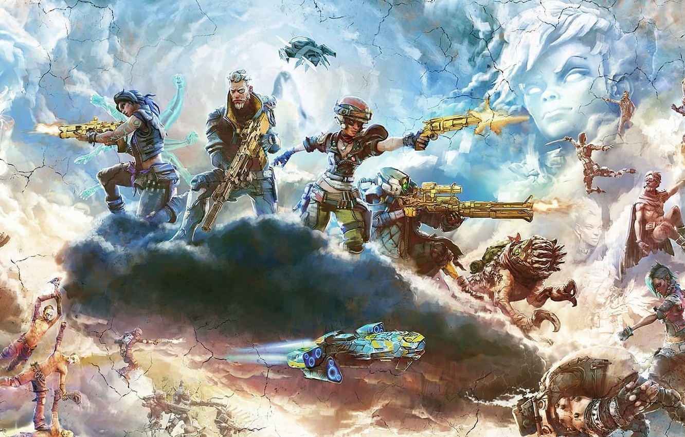 Photo Wallpaper 2k Games, Gearbox Software, Borderlands - Borderlands Mural Of Mayhem - HD Wallpaper 