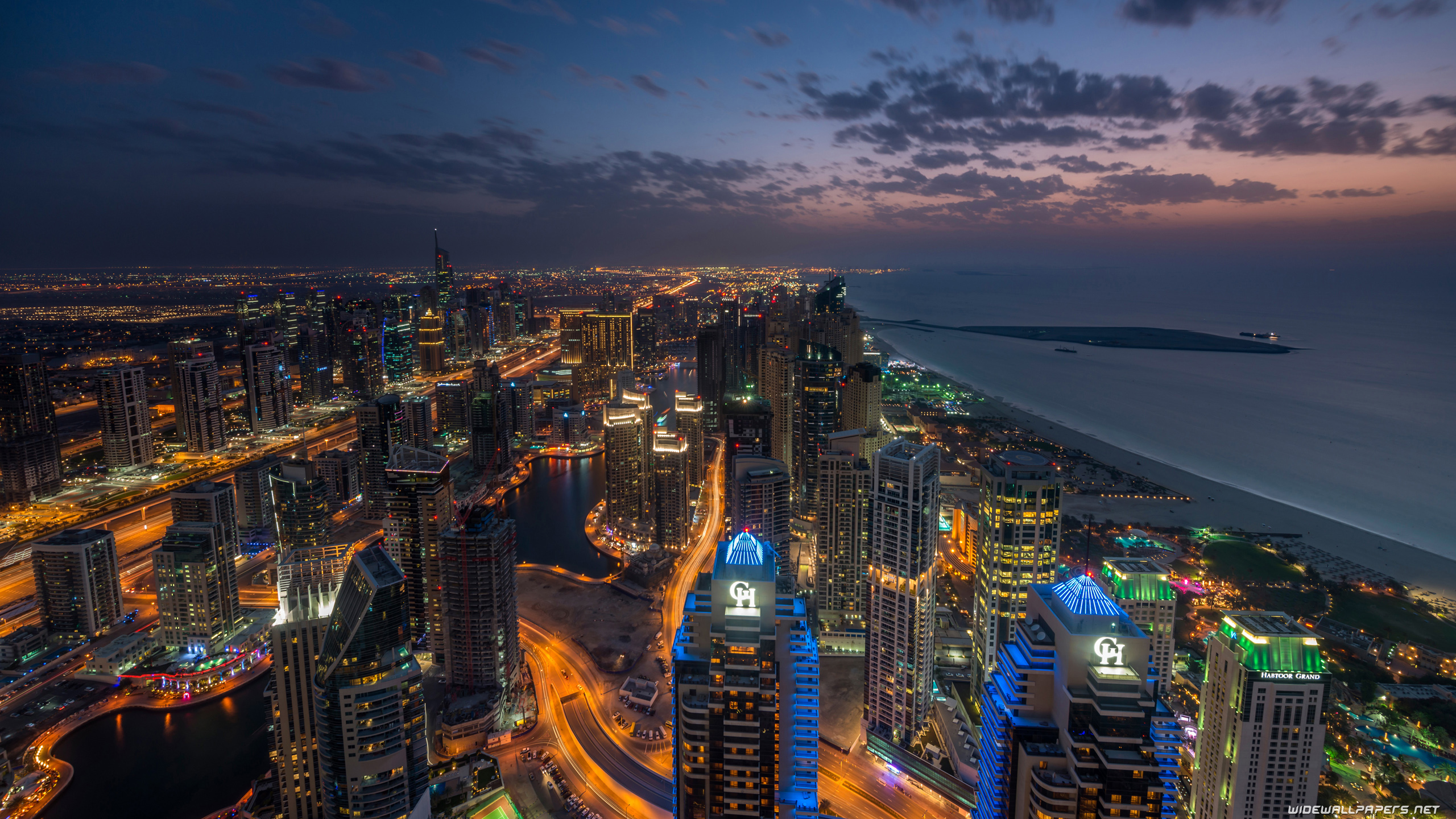Dubai Wallpaper 4k 2560 X 1440 - HD Wallpaper 