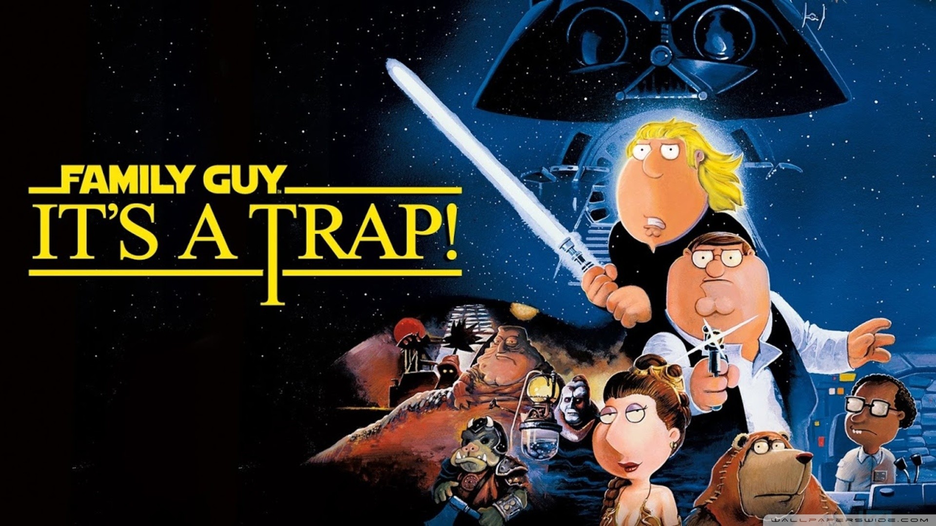 Mobile 
 Data Src Download Family Guy Star Wars Wallpaper - HD Wallpaper 