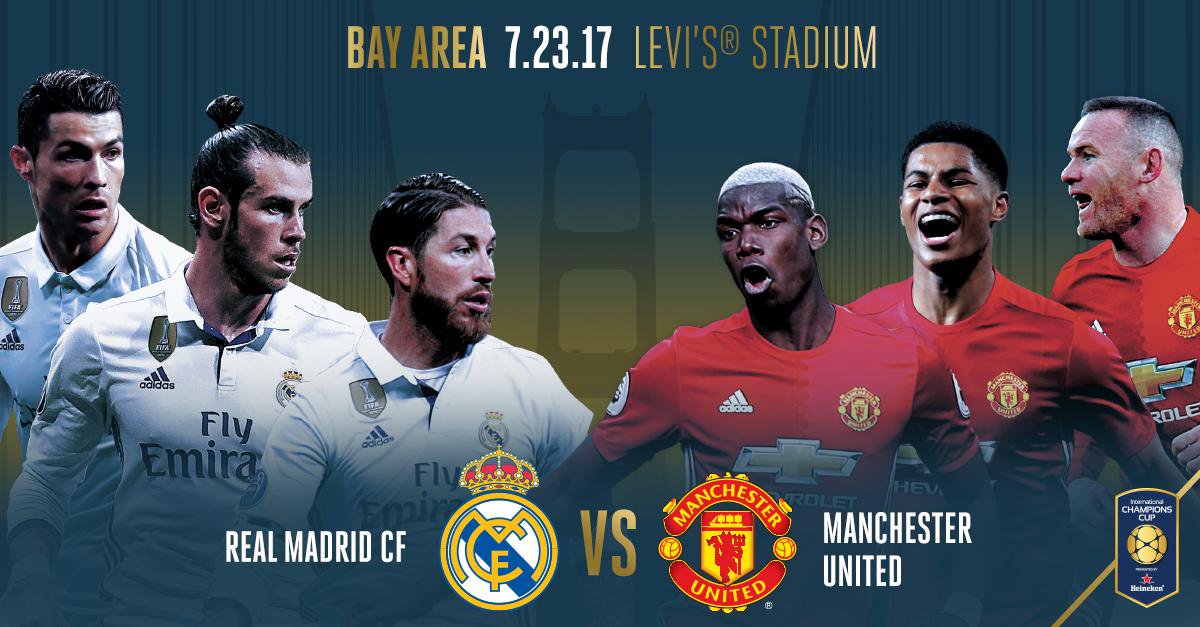 Machester United Vs Real Madrid Hd Wallpaper - Real Madrid Vs Manchester United - HD Wallpaper 