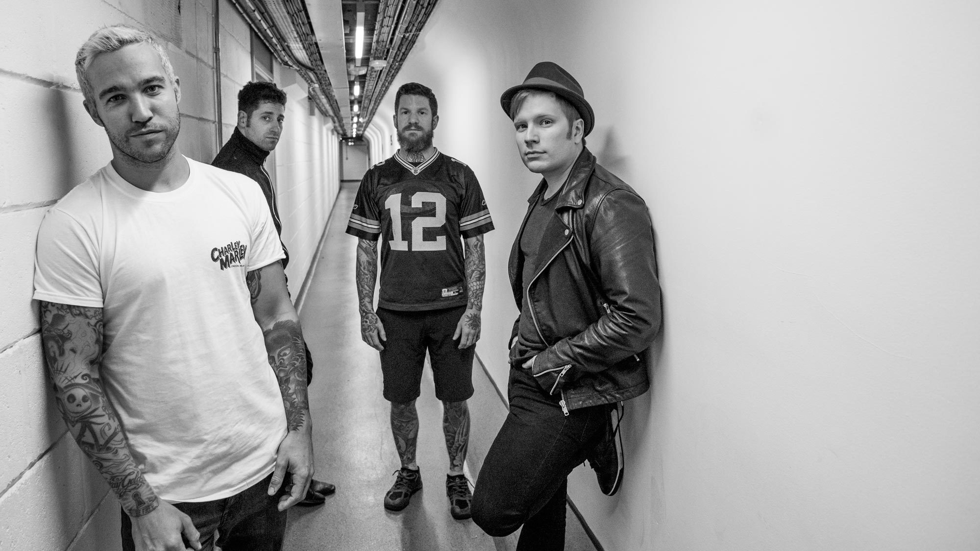 Fall Out Boy High Definition Wallpapers - Fall Out Boy B&w - HD Wallpaper 