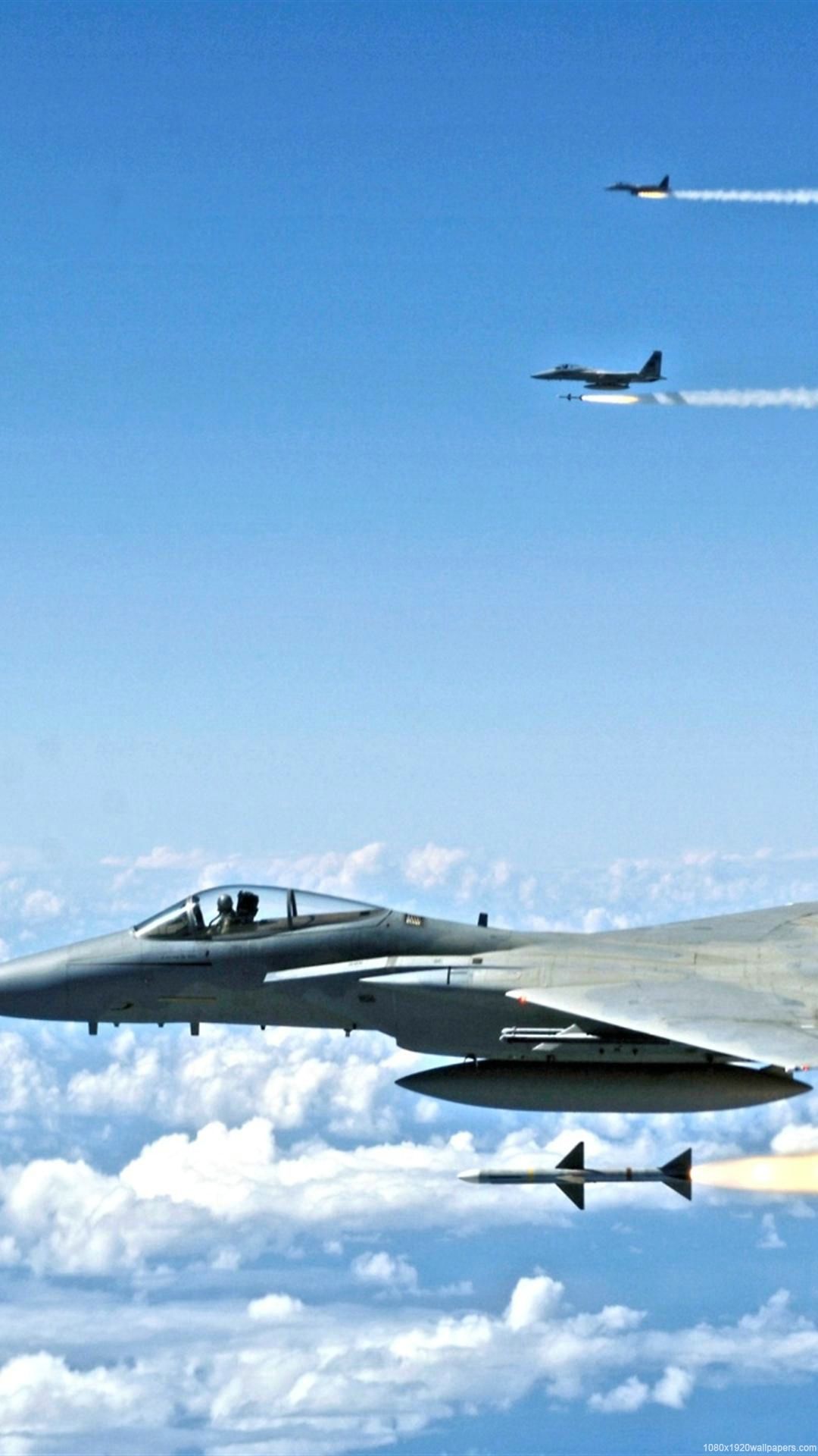 F 15 Launching Missile - HD Wallpaper 