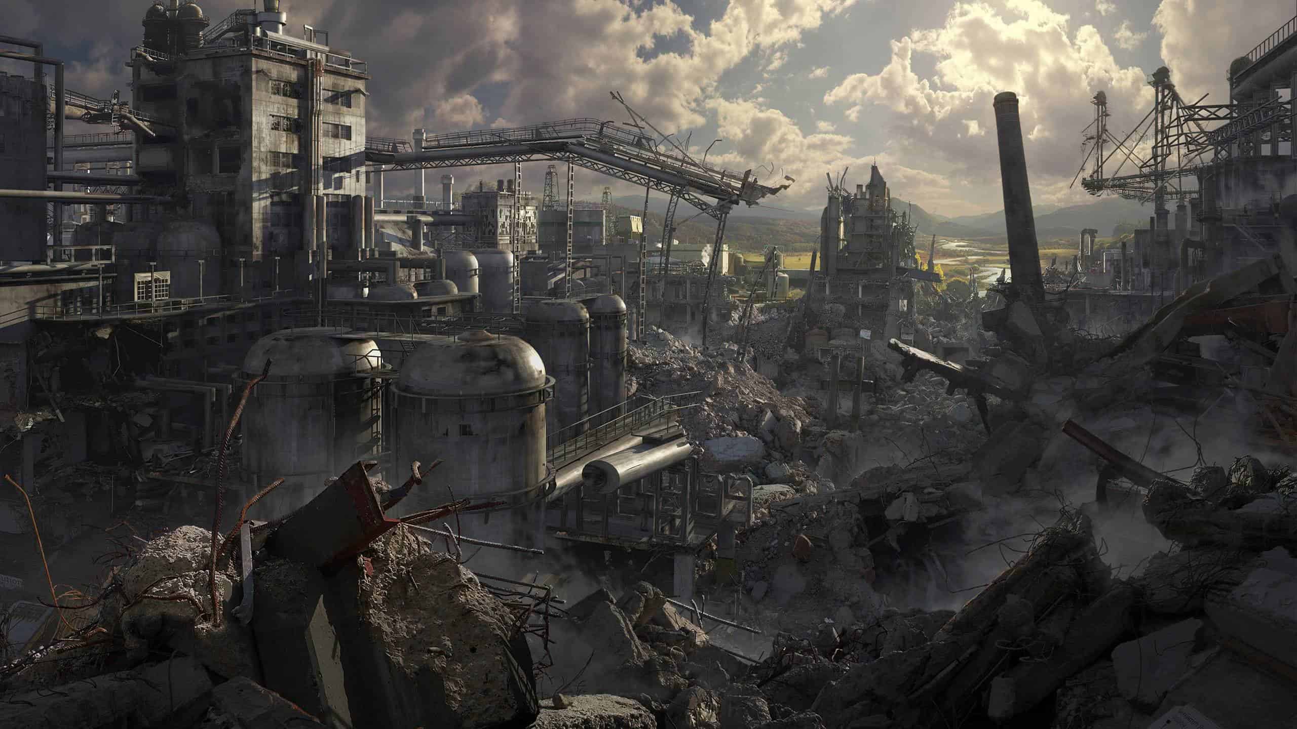 Post Apocalyptic Wqhd 1440p Wallpaper - Post Apocalyptic Hd - HD Wallpaper 