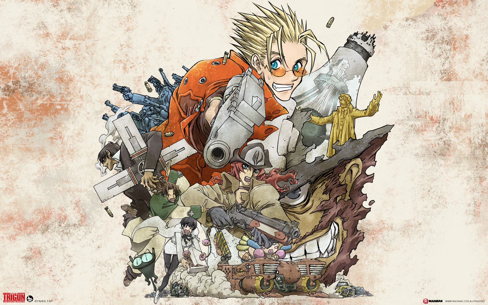 Trigun Badlands Rumble - HD Wallpaper 