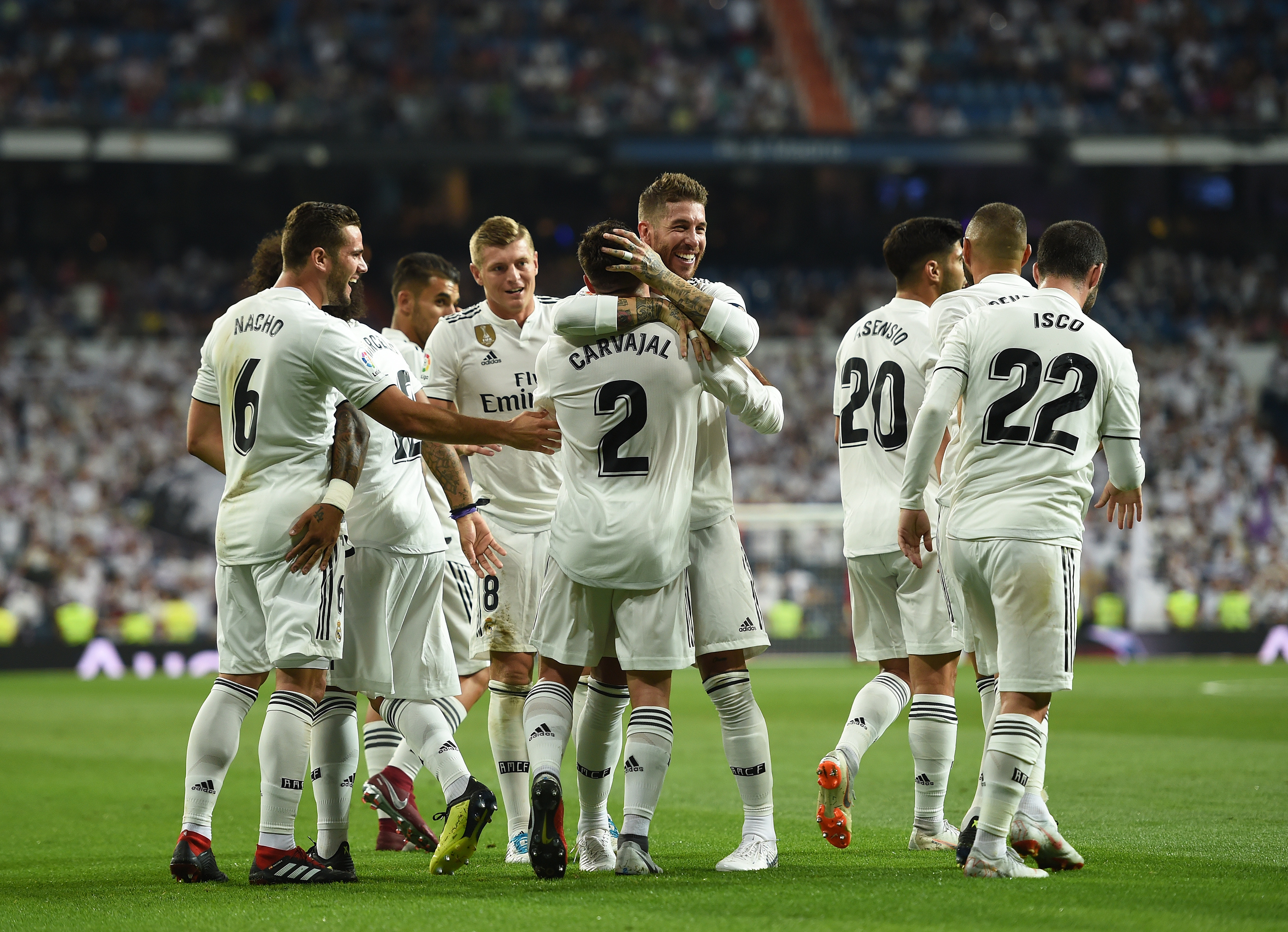 Sergio Ramos Dani Carvajal - HD Wallpaper 