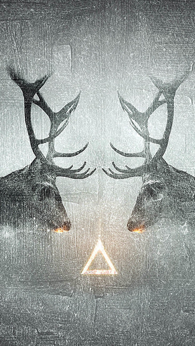 Fantasy Elk Cp Animal Shadow Iphone Wallpaper - Fantasy Wallpaper Iphone 7 - HD Wallpaper 