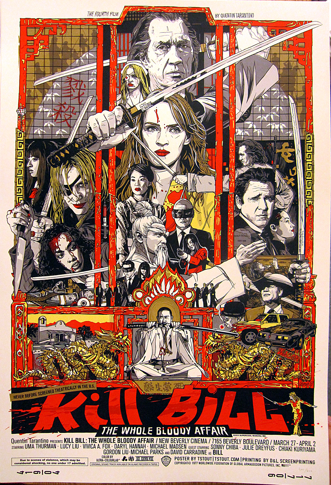Kill Bill Quentin Tarantino Movie Posters Desktop 1070×1564 - Kill Bill The Whole Bloody Affair 2011 - HD Wallpaper 