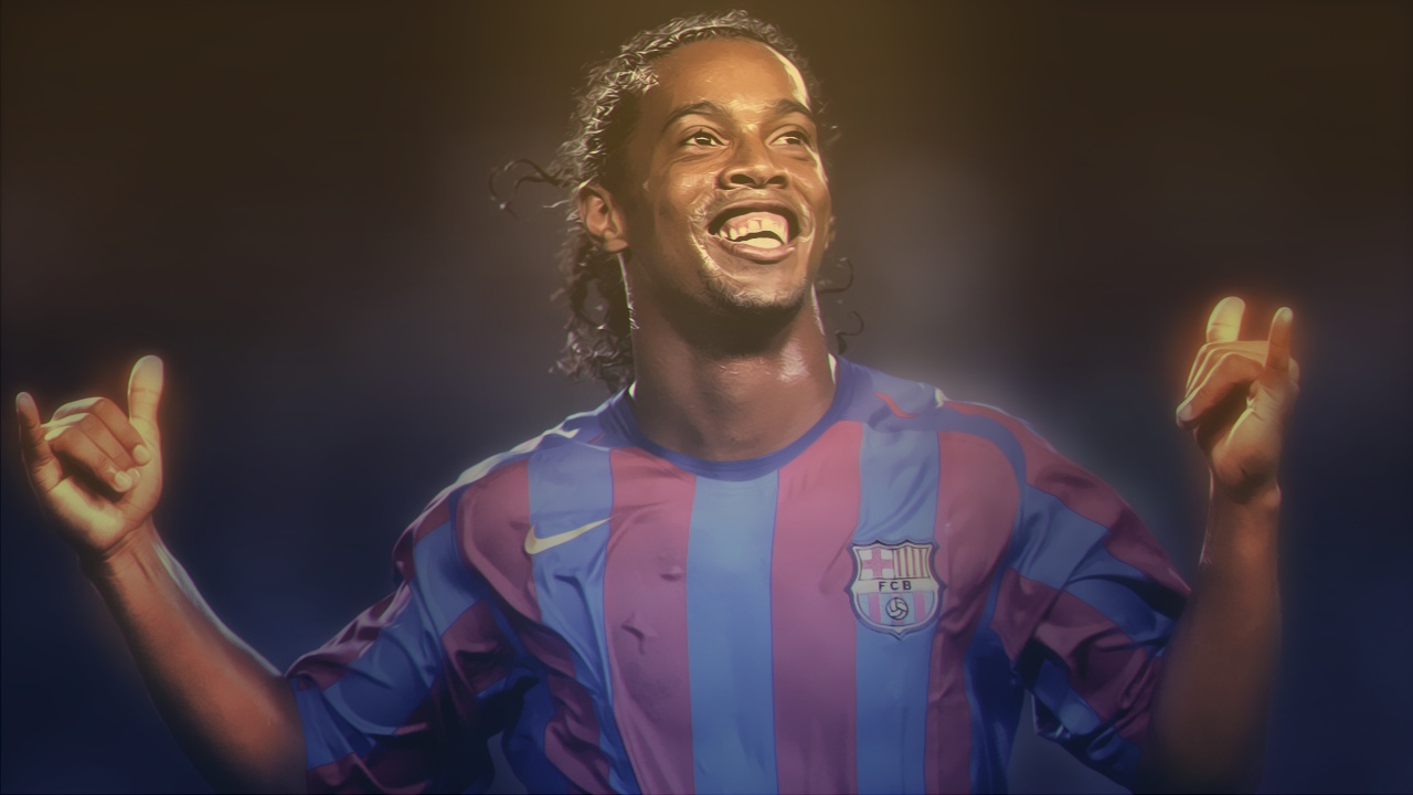 Soccer Player Ronaldinho - HD Wallpaper 