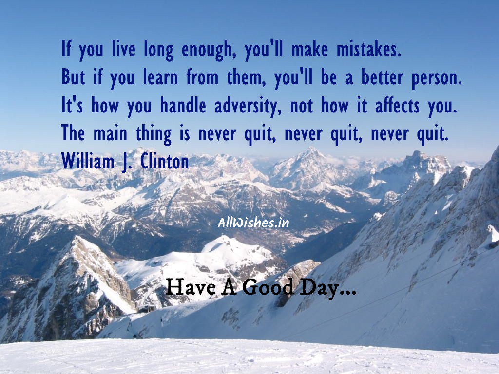 Have A Good Day Picture On Morning Scenery Snowfall - Marmolada - HD Wallpaper 