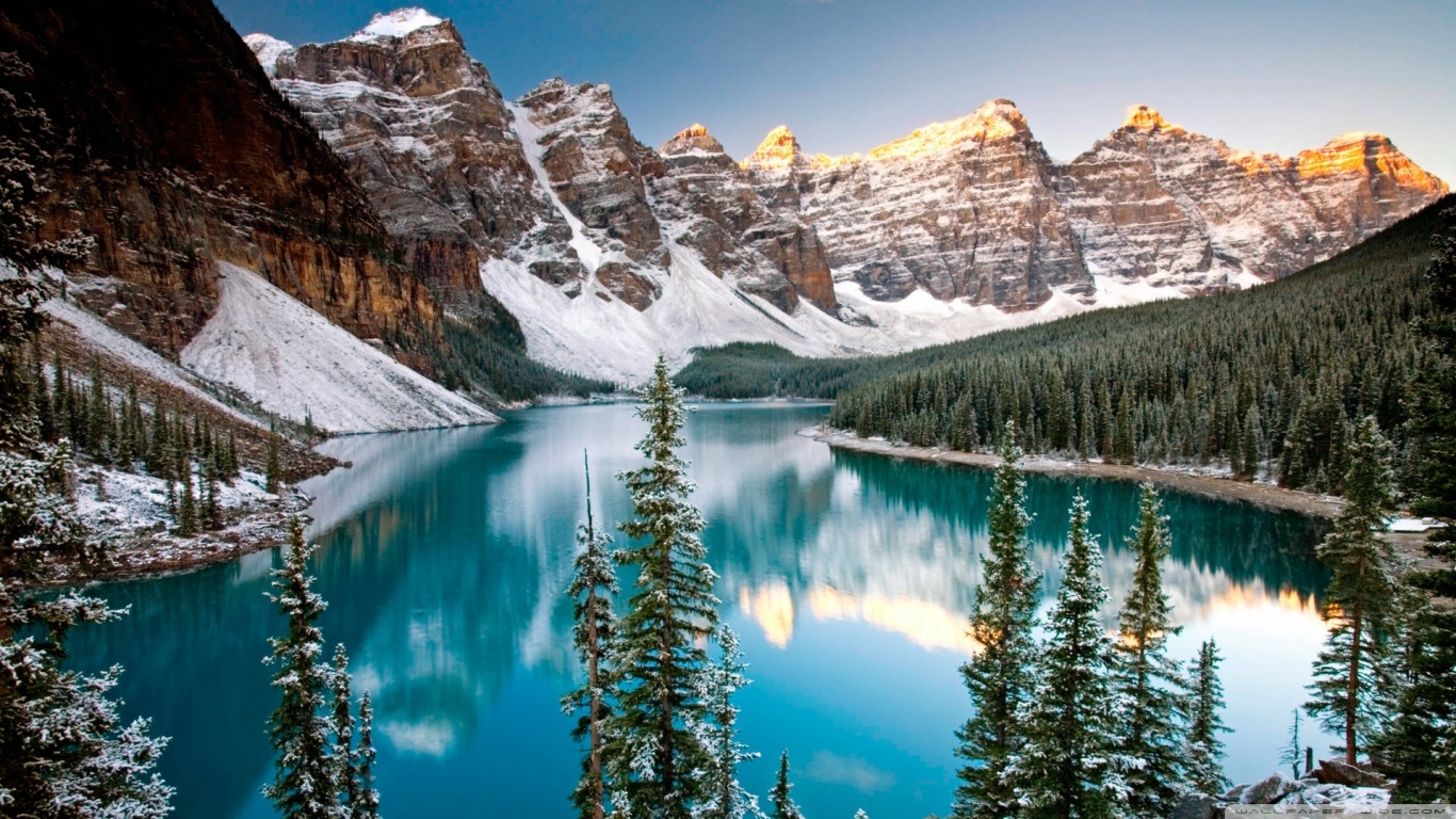 Moraine Lake - HD Wallpaper 