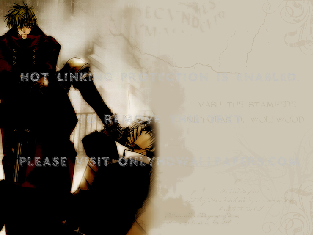 Trigun Anime - Illustration - HD Wallpaper 