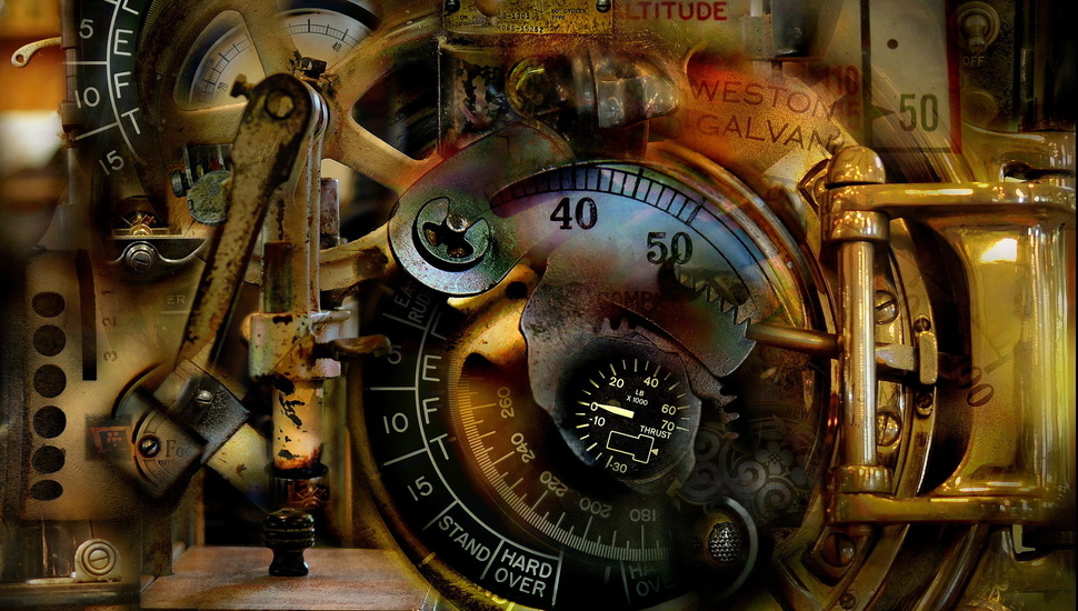 Surreal, Abstract, Antique, Mechanical Dream Desktop - Mechanical  Engineering Image Hd - 970x550 Wallpaper 
