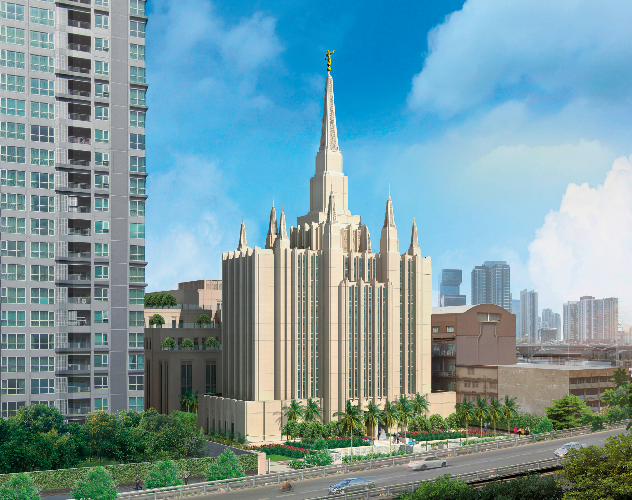 Bangkok Lds Temple - HD Wallpaper 