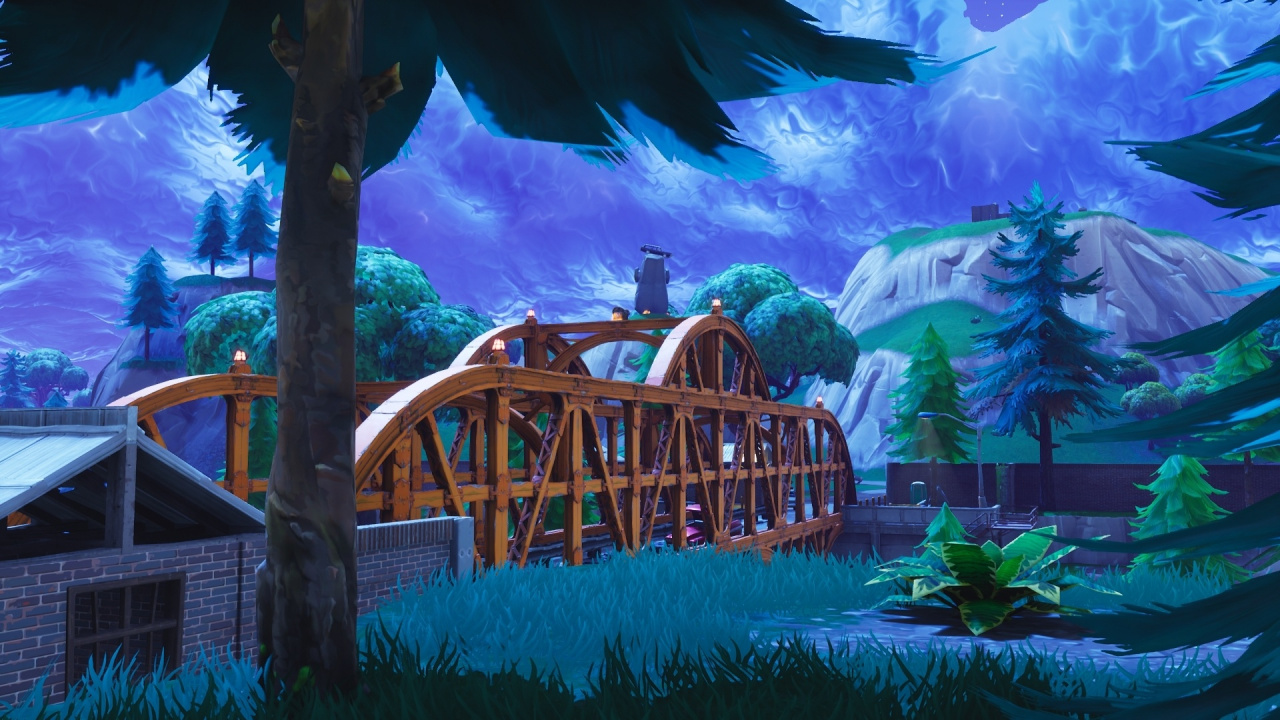 Bridge, Video Game, Fortnite, Wallpaper - Fortnite Background 1280x720 Hd - HD Wallpaper 