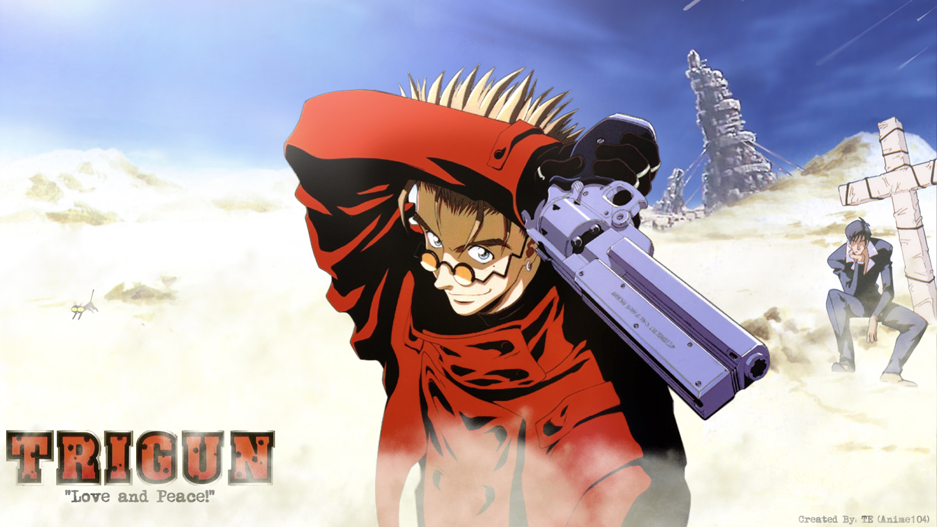 Trigun Vash Render - HD Wallpaper 