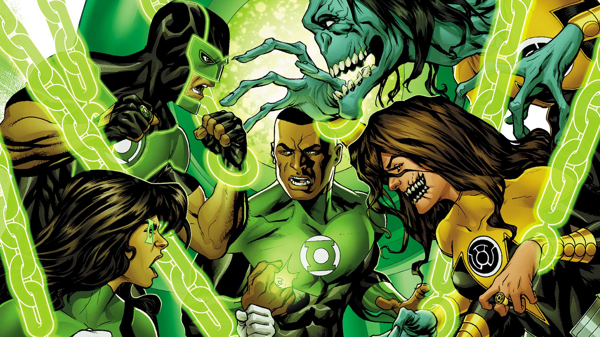 Simon And Jessica Green Lantern - HD Wallpaper 