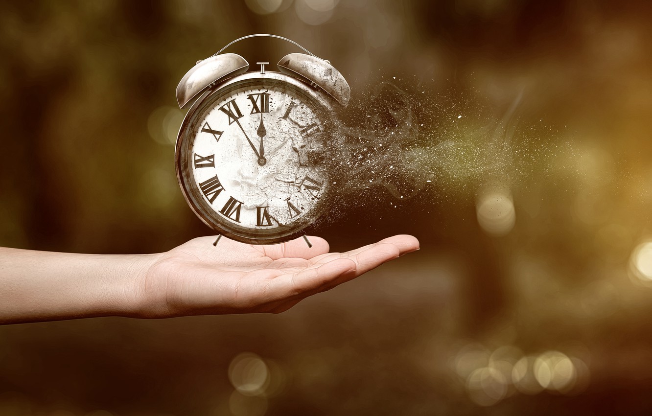 Photo Wallpaper Minutes, Seconds, Hours, Lack Of Time, - Lost In Time - HD Wallpaper 