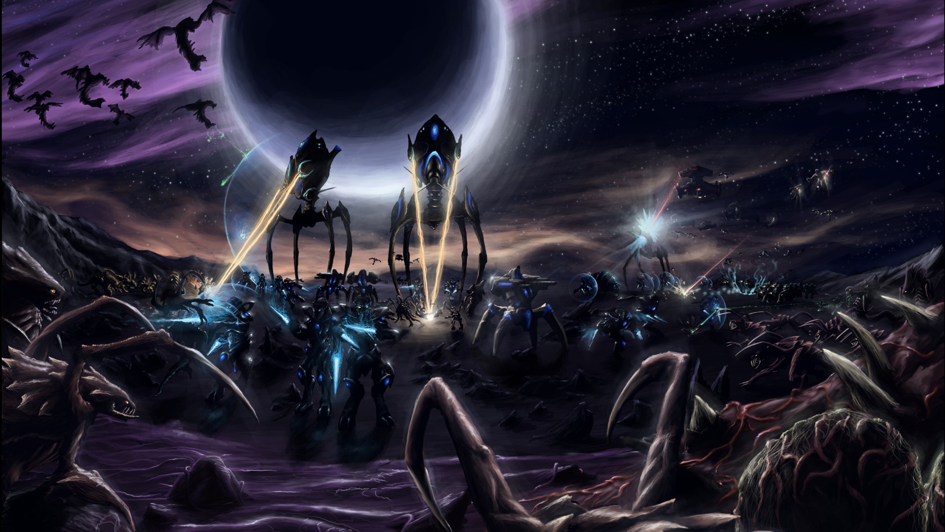 Starcraft 2 Fondo De Pantalla - HD Wallpaper 