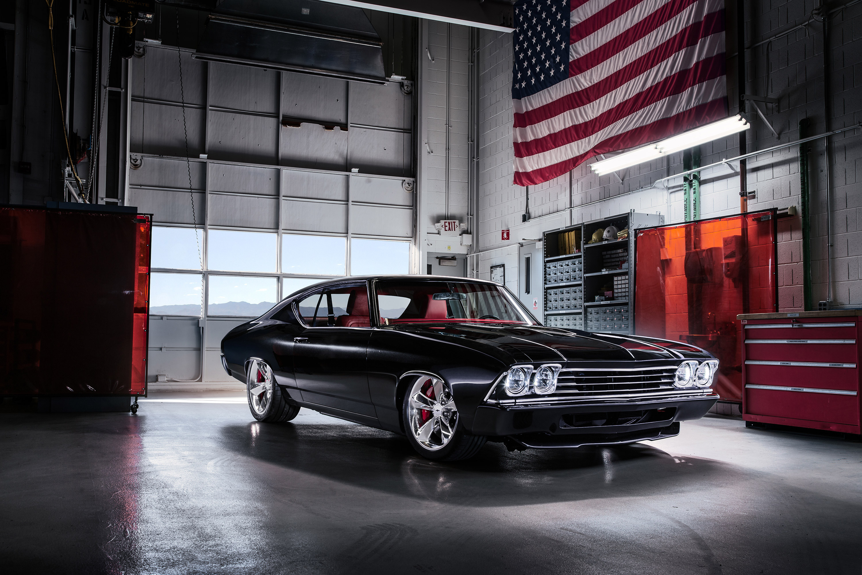 Chevrolet Chevelle Muscle Car Laptop Full Hd 1080p - Chevy Chevelle Slammer - HD Wallpaper 