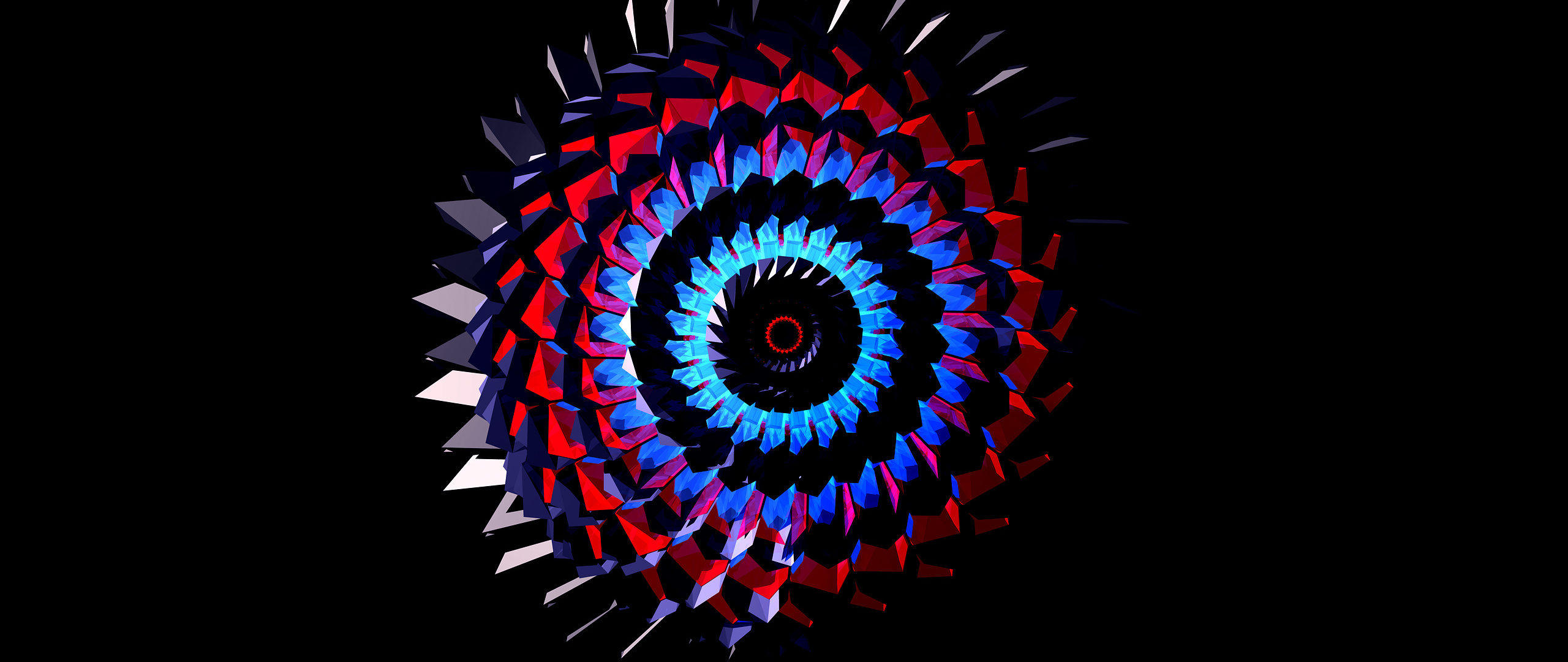 Wallpaper Abstract, Facets, Pattern, Circles - Abstract Facets Phone Wallpaper Hd - HD Wallpaper 