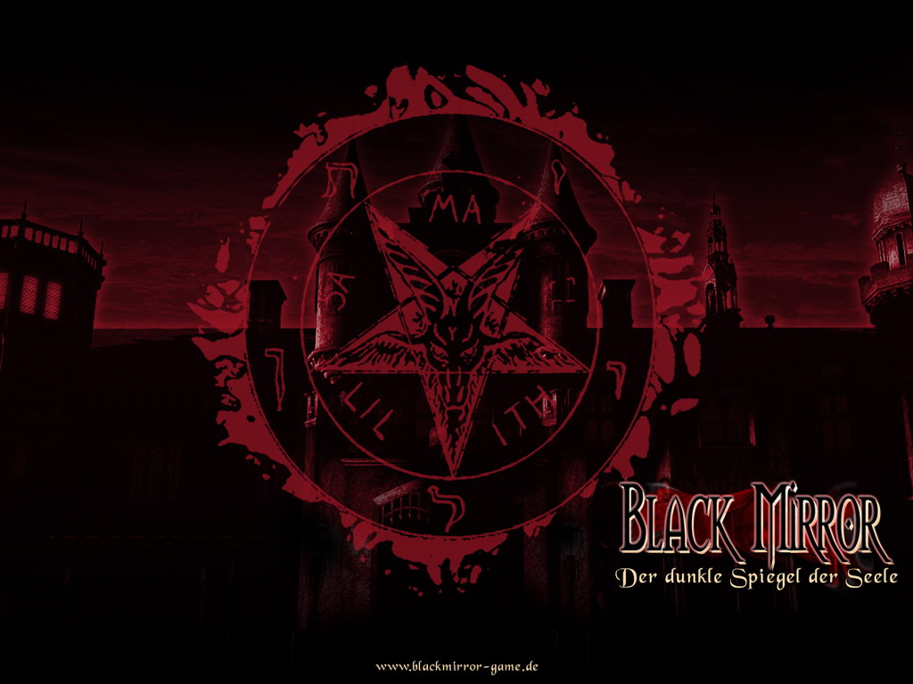 Black Mirror Wallpaper Standard Wallpaper Black Mirror Game Logo