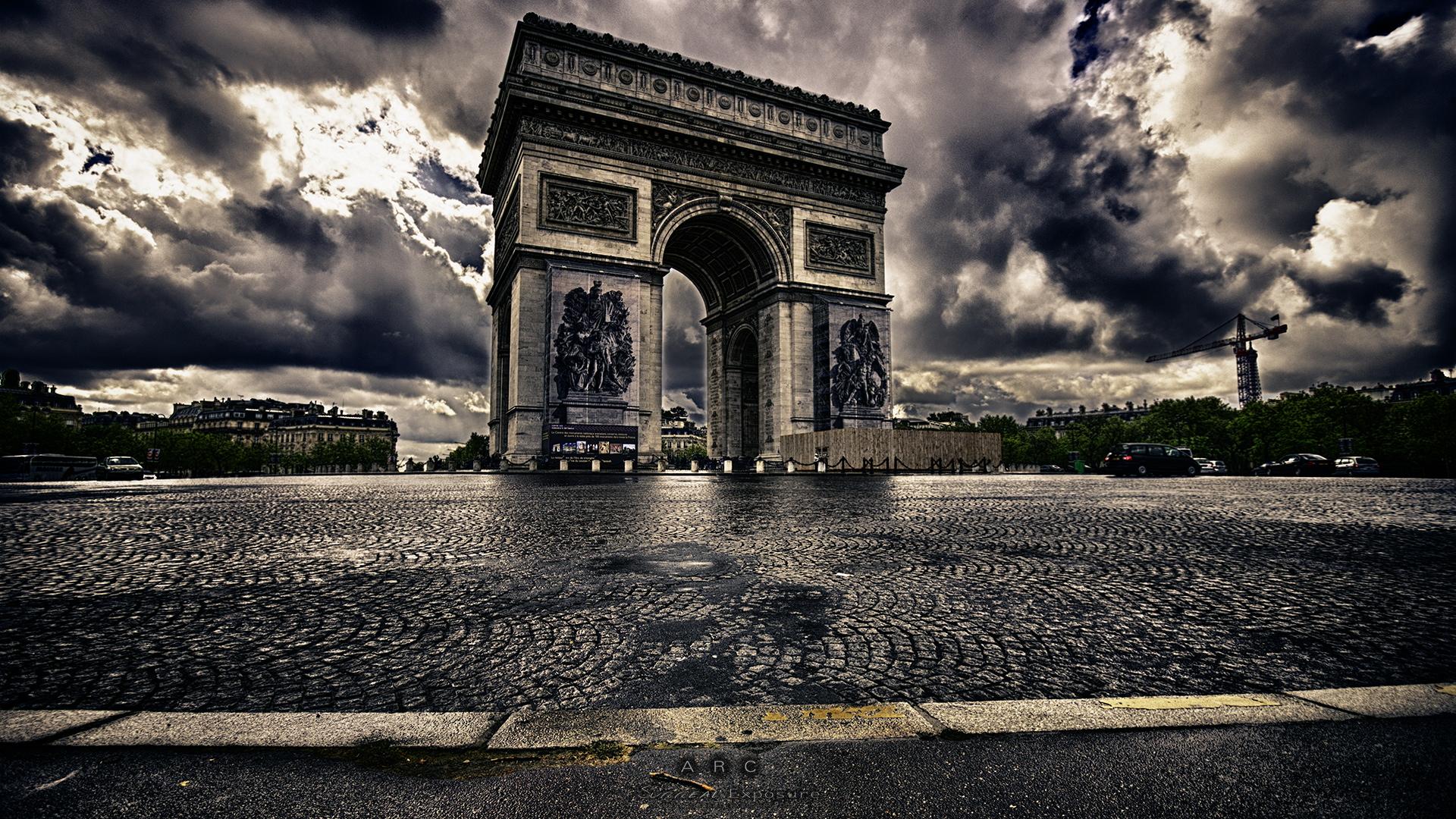 Arc De Triomphe - HD Wallpaper 
