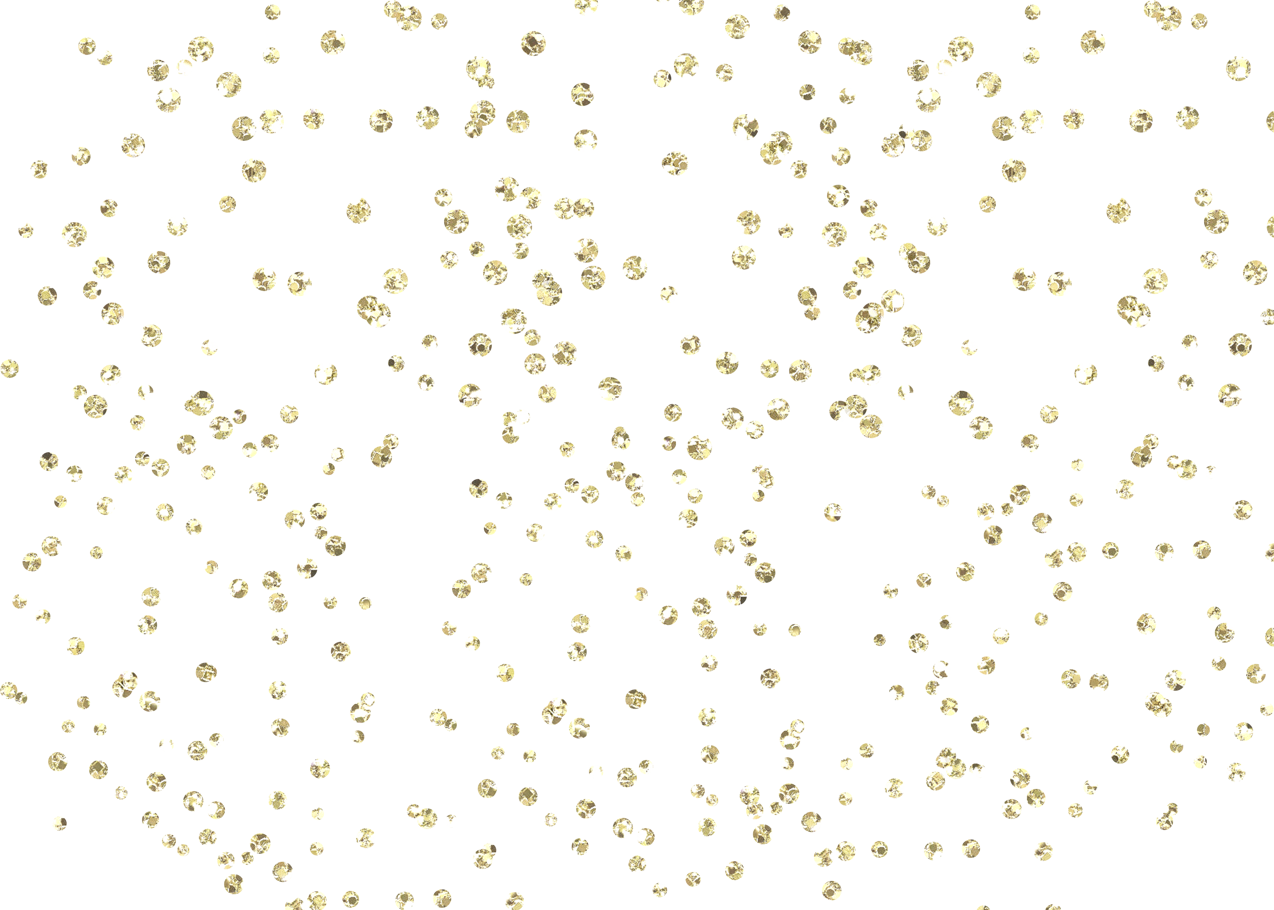 Gold Confetti Floating Material Png Download - HD Wallpaper 