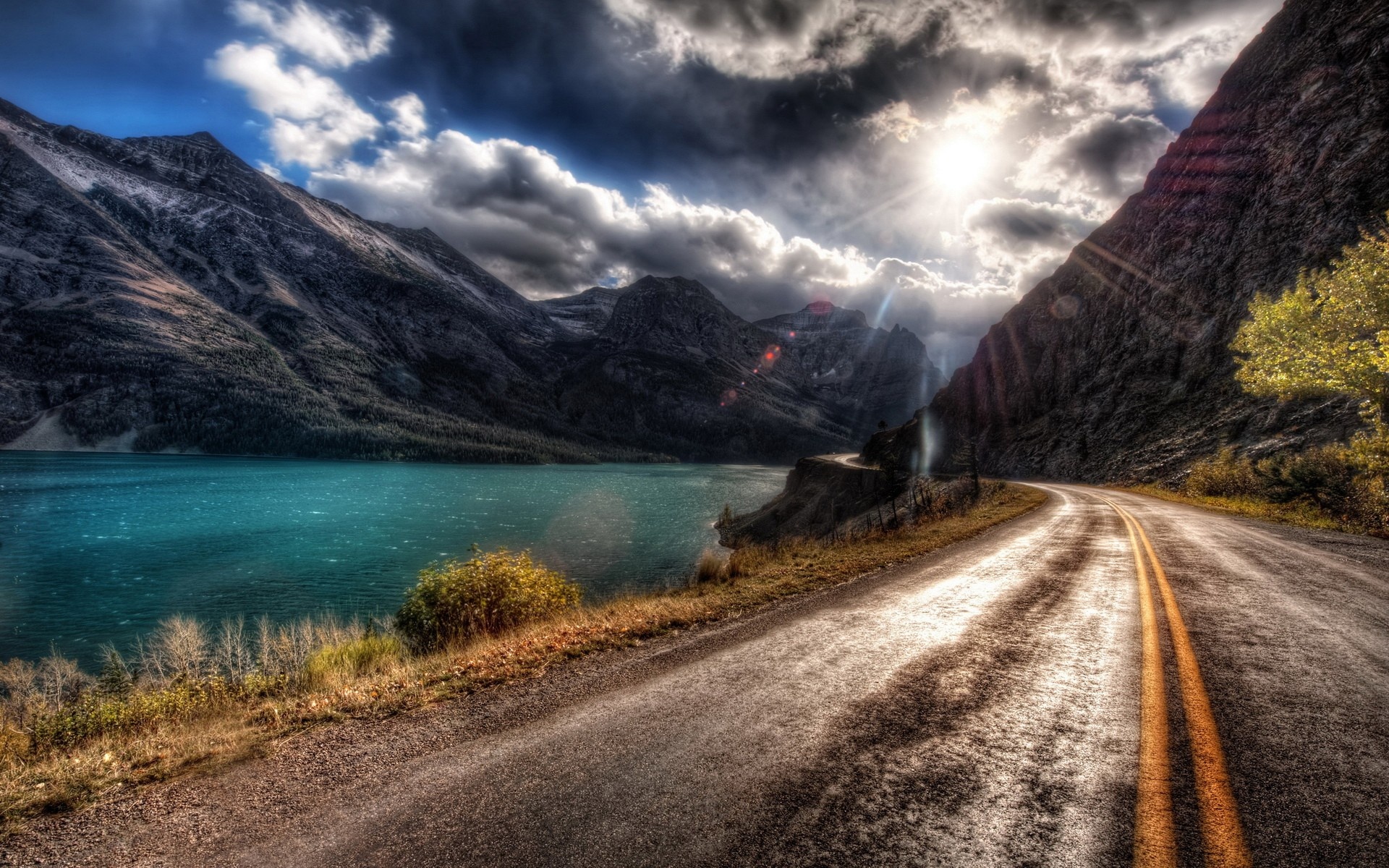Mountain Road - HD Wallpaper 