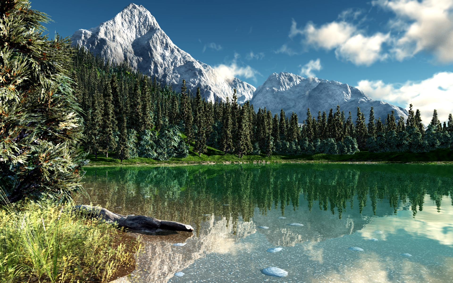 Rocky Mountains High Resolution - HD Wallpaper 