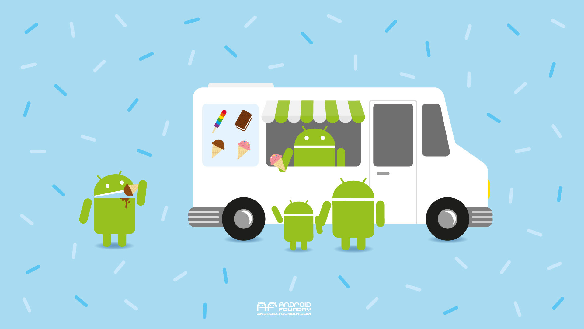 Best Android Wallpaper Id - Ice Cream Ubers - HD Wallpaper 