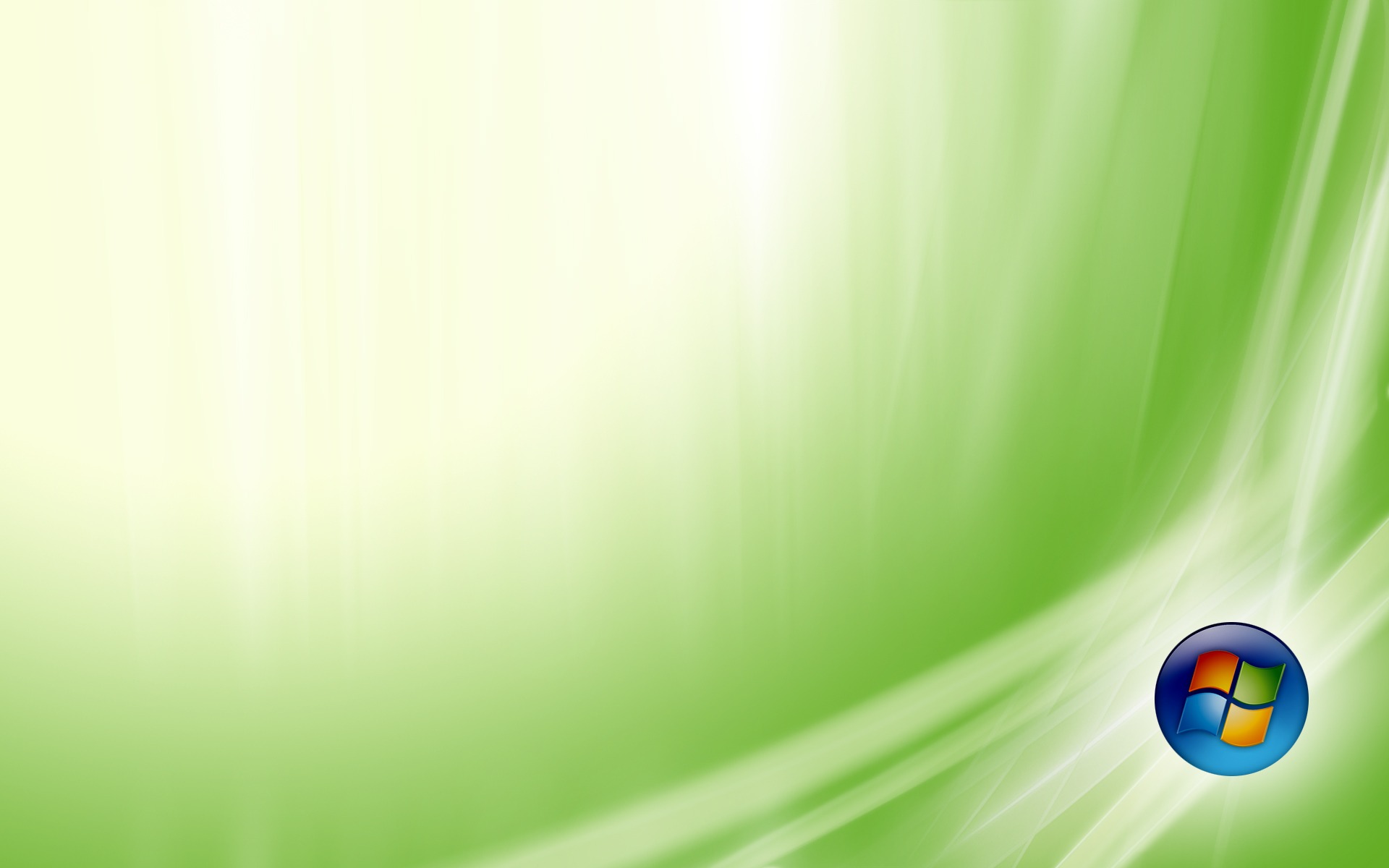Green Wallpaper Windows Vista - HD Wallpaper 