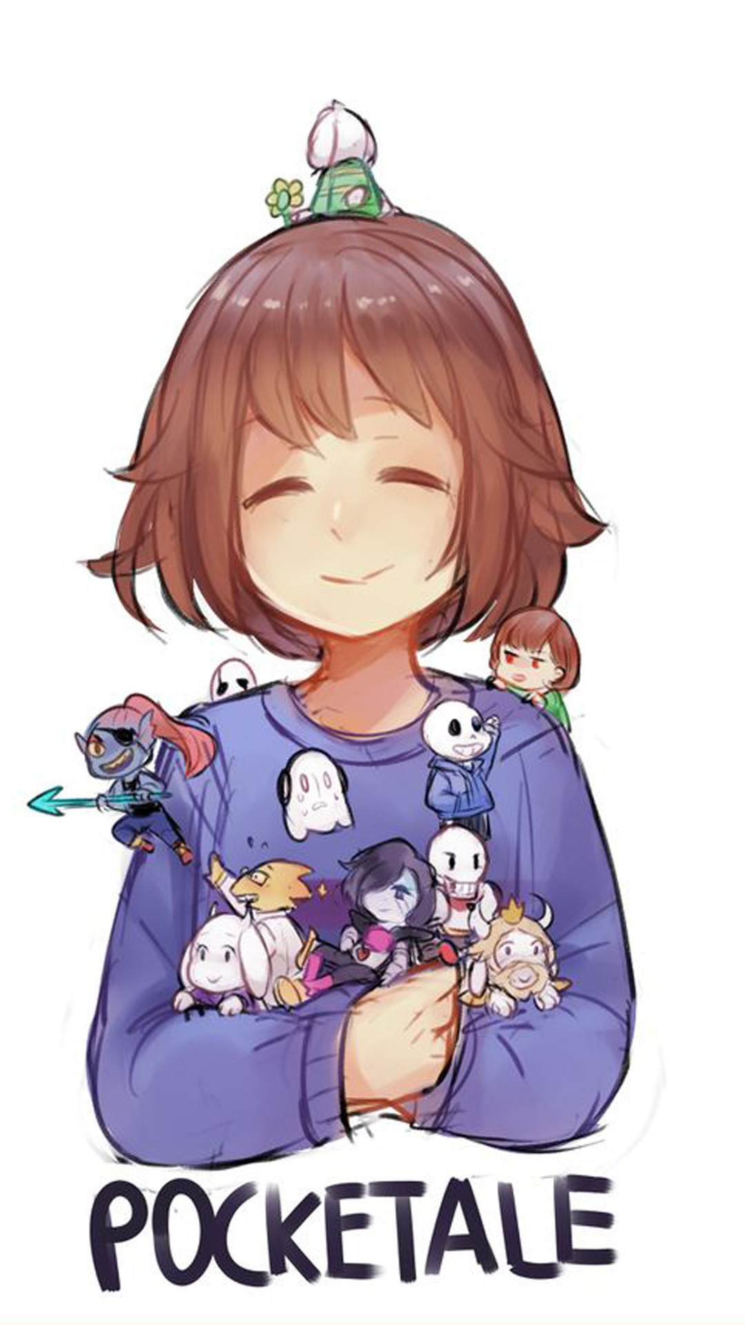 Undertale Iphone 5s Wallpaper Data Src Undertale Cute 1080x19 Wallpaper Teahub Io