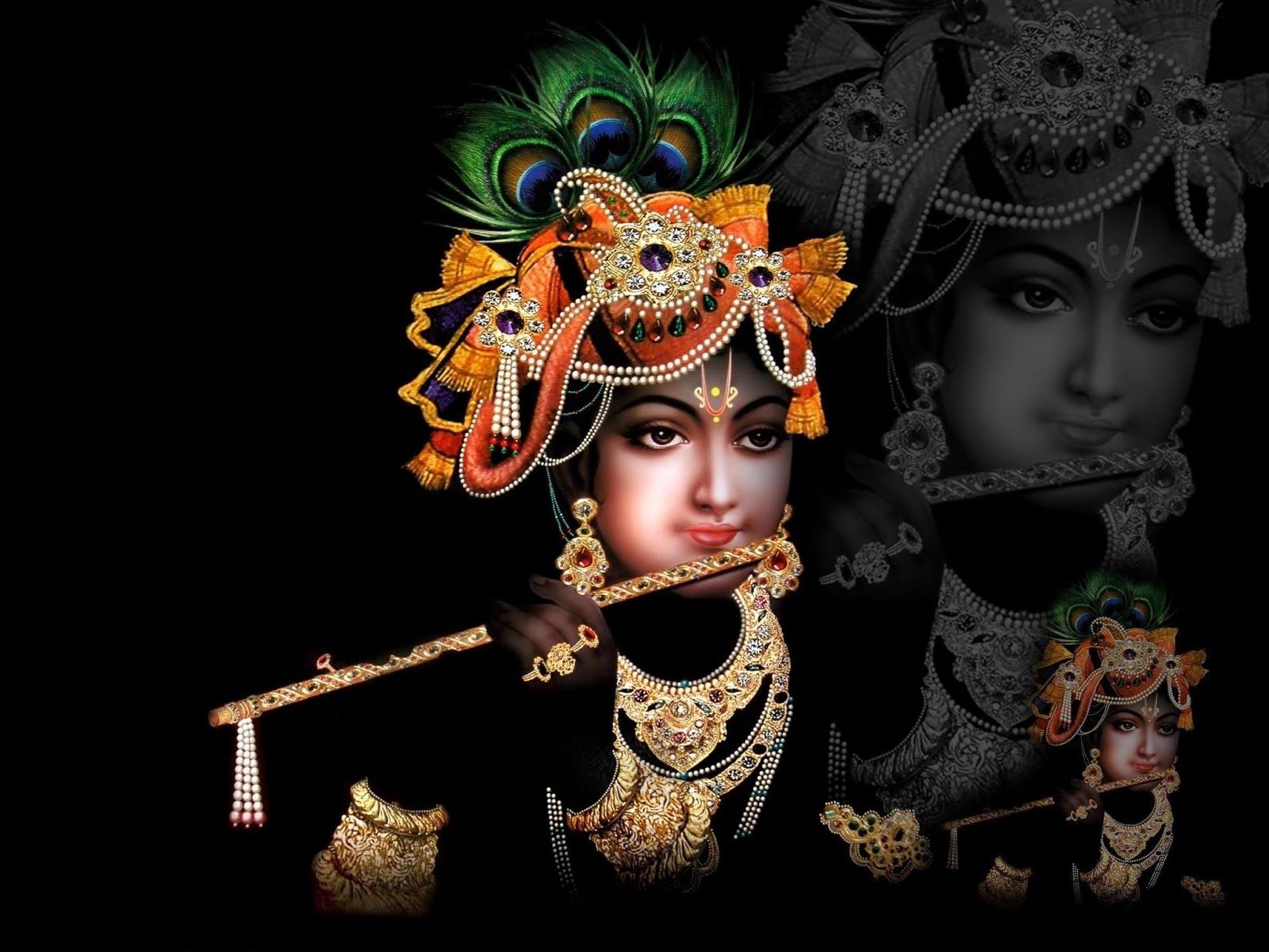 Krishna Wallpaper For Mobile - HD Wallpaper 