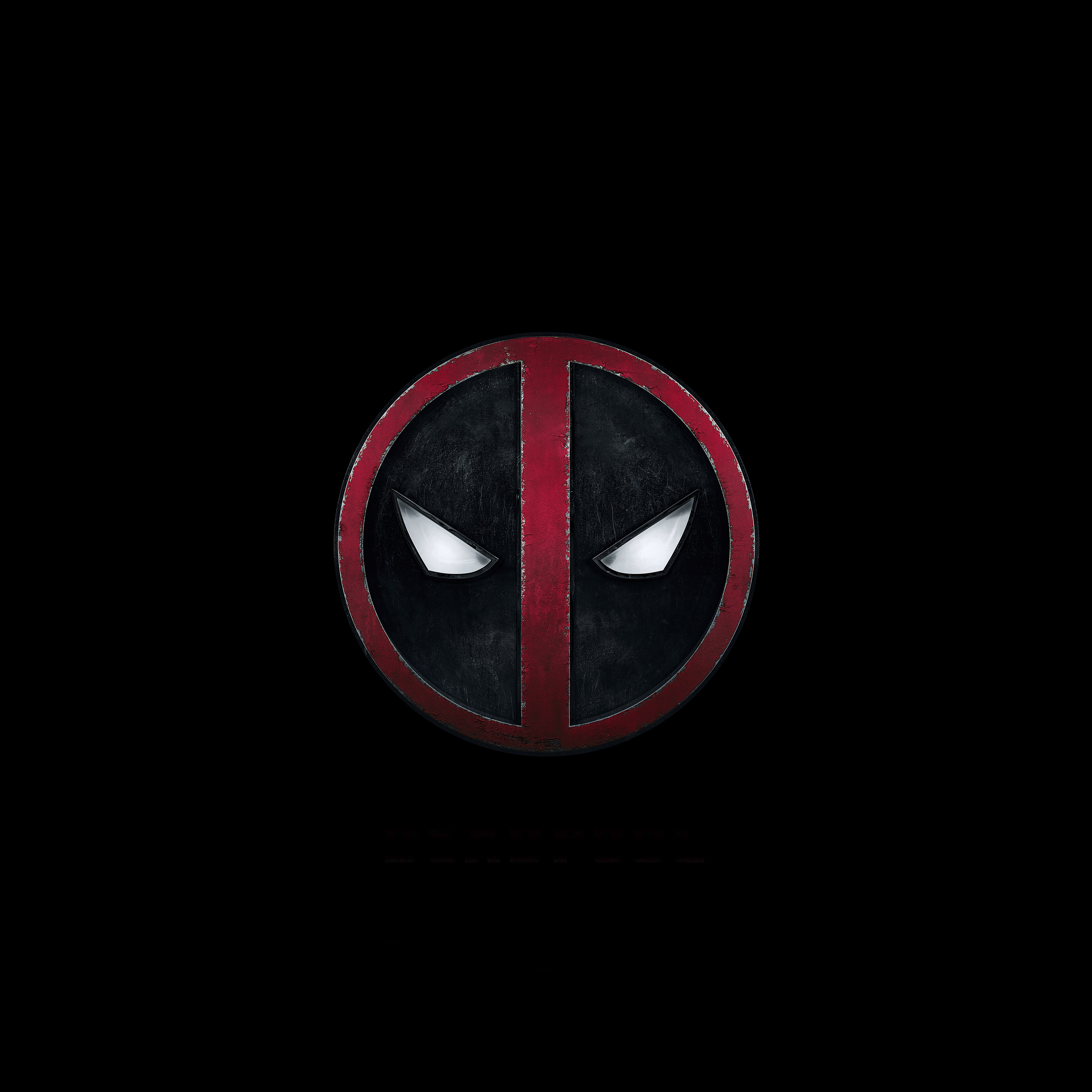 Deadpool Logo Wallpaper 4k - HD Wallpaper 