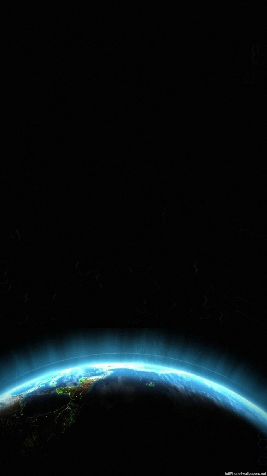 1080x1920, Circle Space Planet Blue Iphone 6 Wallpapers - Starcraft 2 Wallpaper Planet - HD Wallpaper 