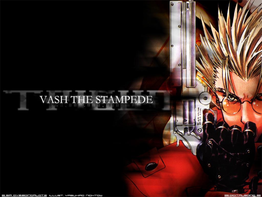 Vash The Stampede Wallpaper - Trigun Vash - HD Wallpaper 