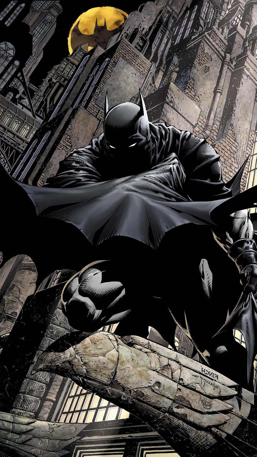 Dc Comics Iphone Wallpaper Full Hd - Batman Comic Wallpaper Mobile - HD Wallpaper 